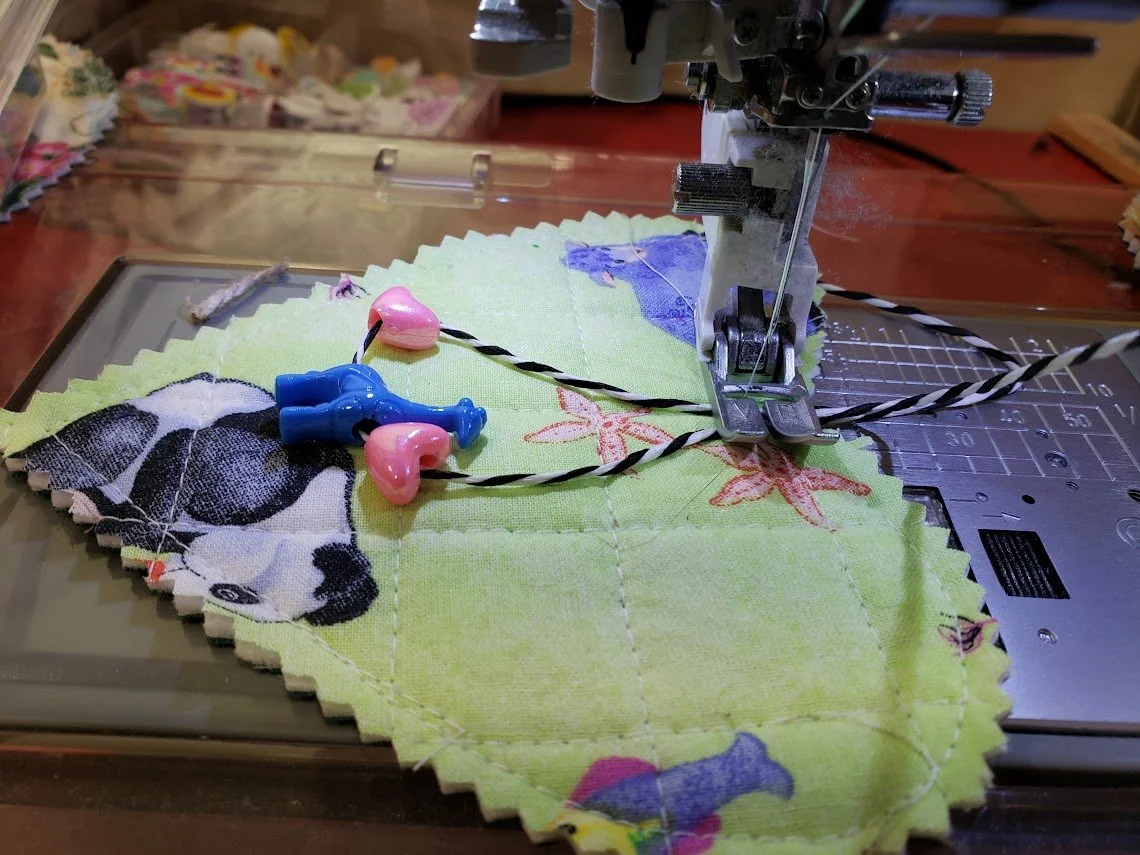 How I make those Quilted Hearts