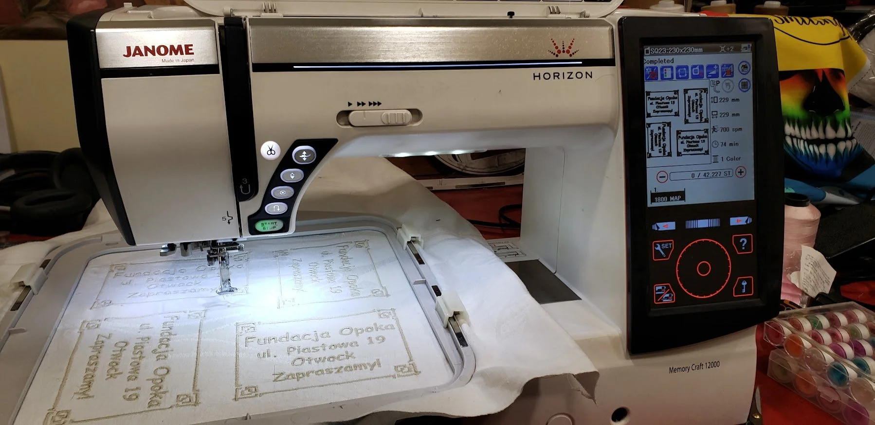 Restocking  my Charity Quilt labels