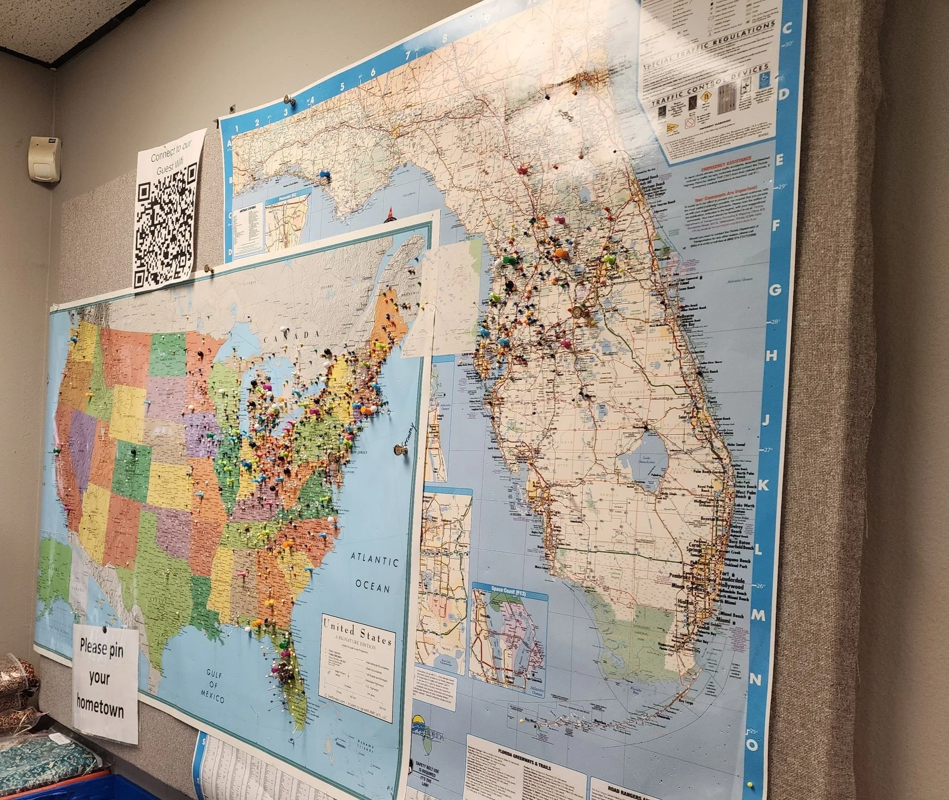 Did you ever wonder how far our customers drive to visit the store?