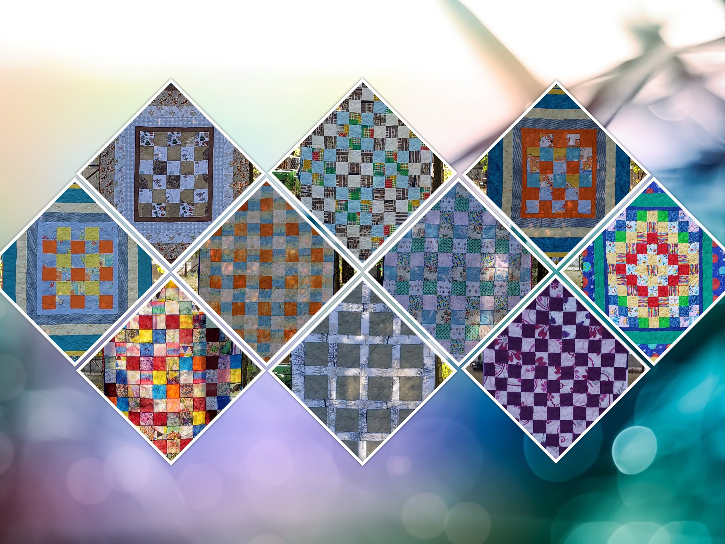 2023 Charity quilts #41-50