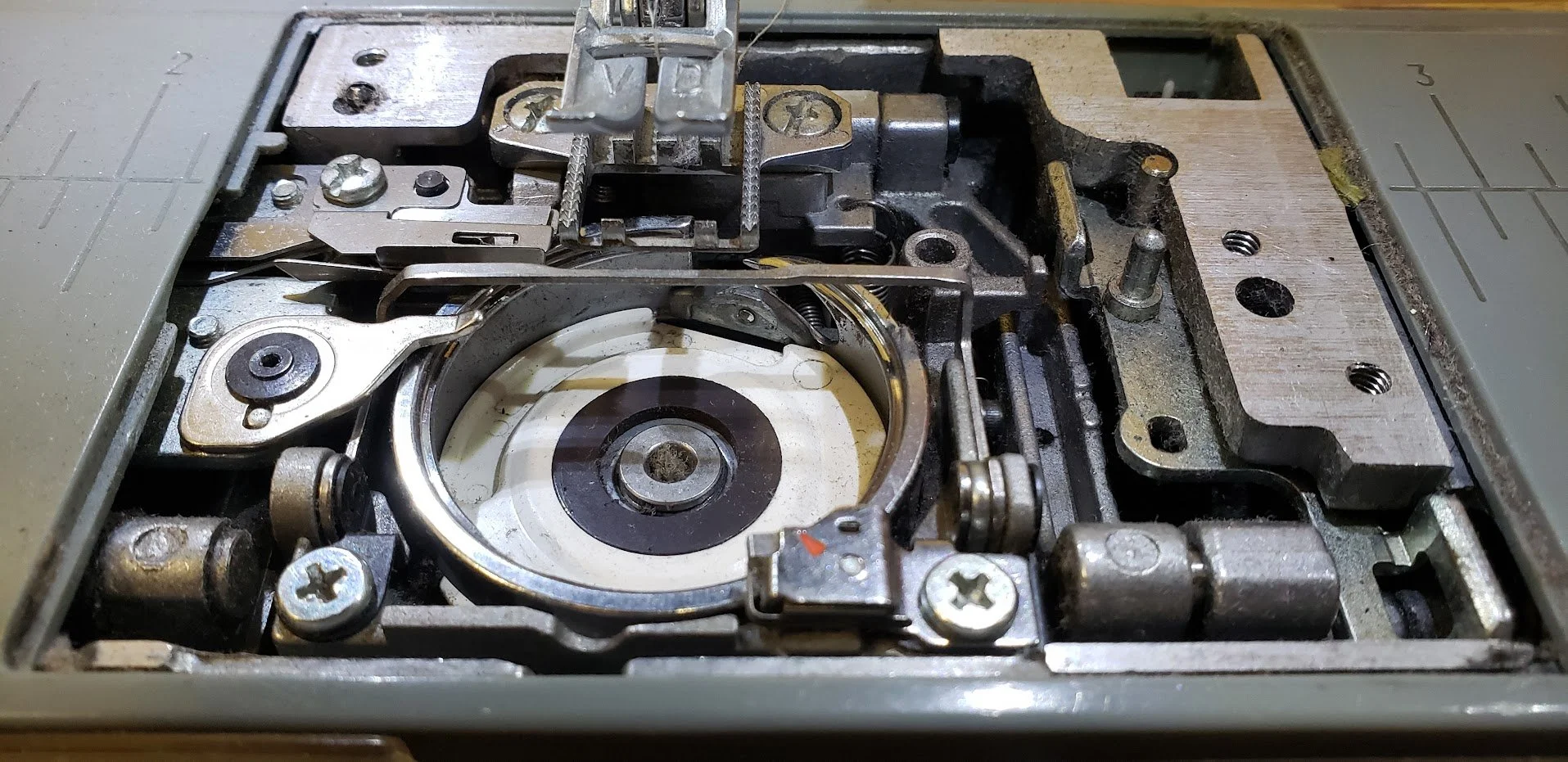 Oh my.  My machine was dirty!