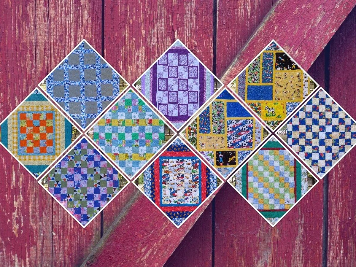 2023 Charity Quilts #61-70