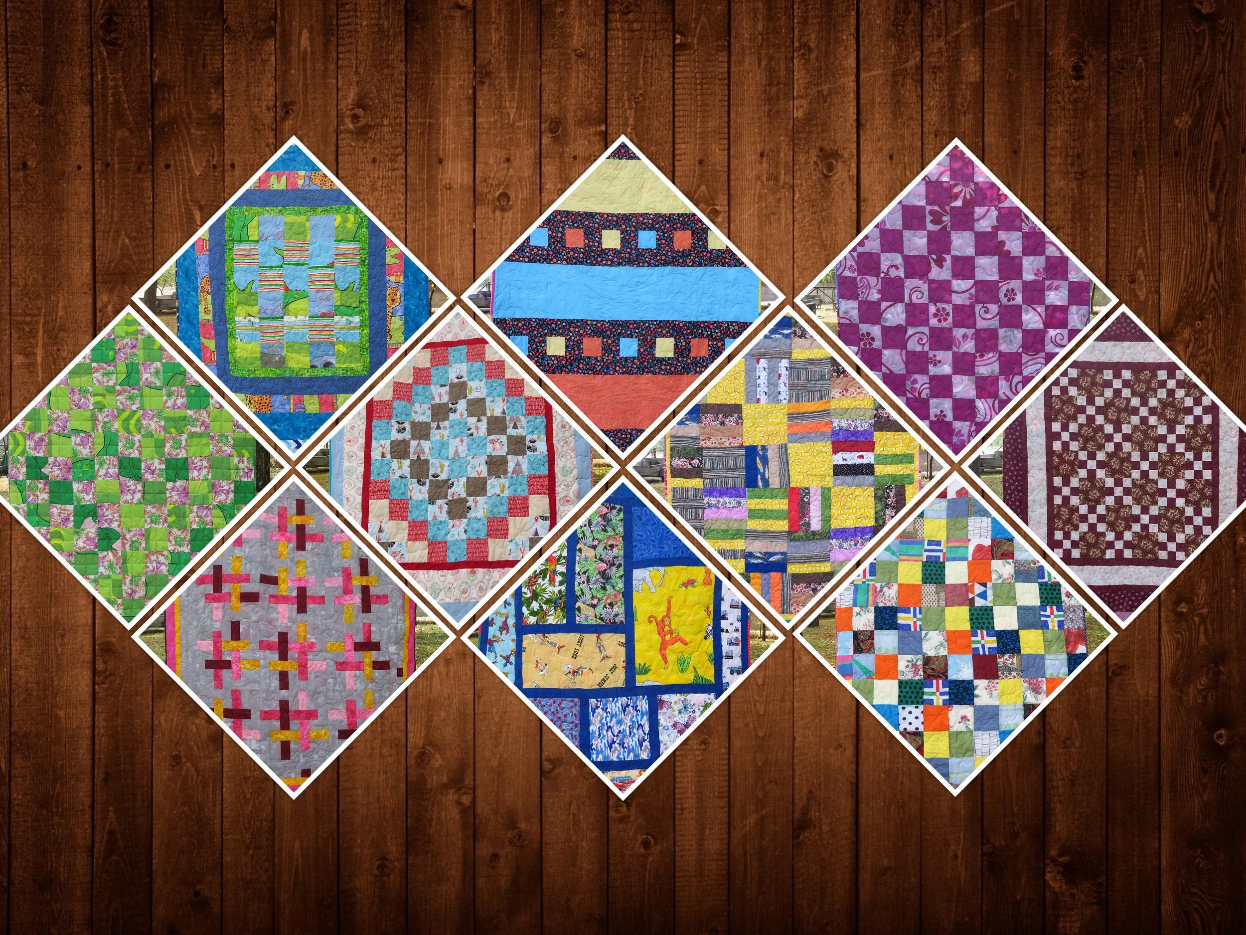 2023 Charity Quilts #101-110