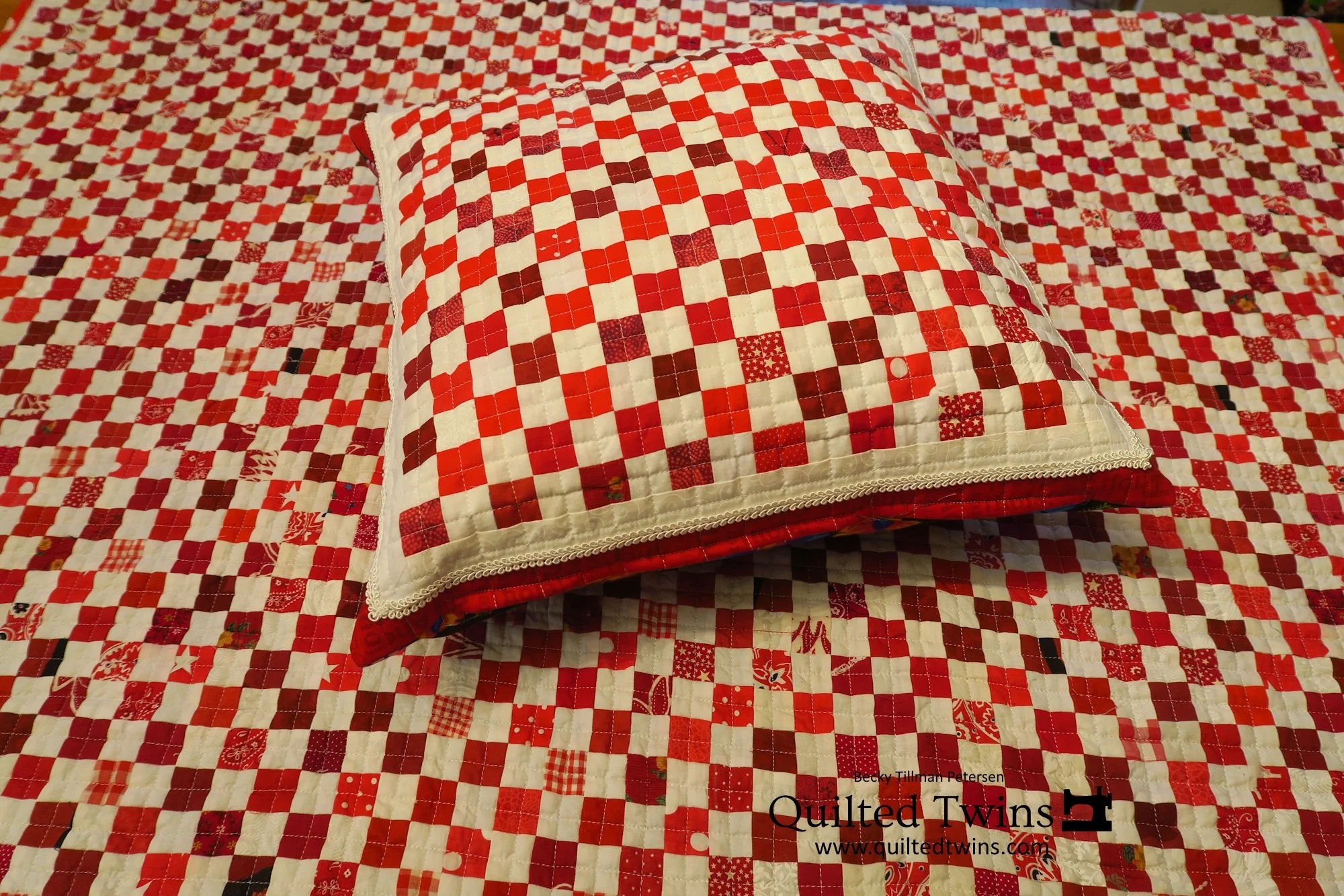 "Lots of Red and White" finished!