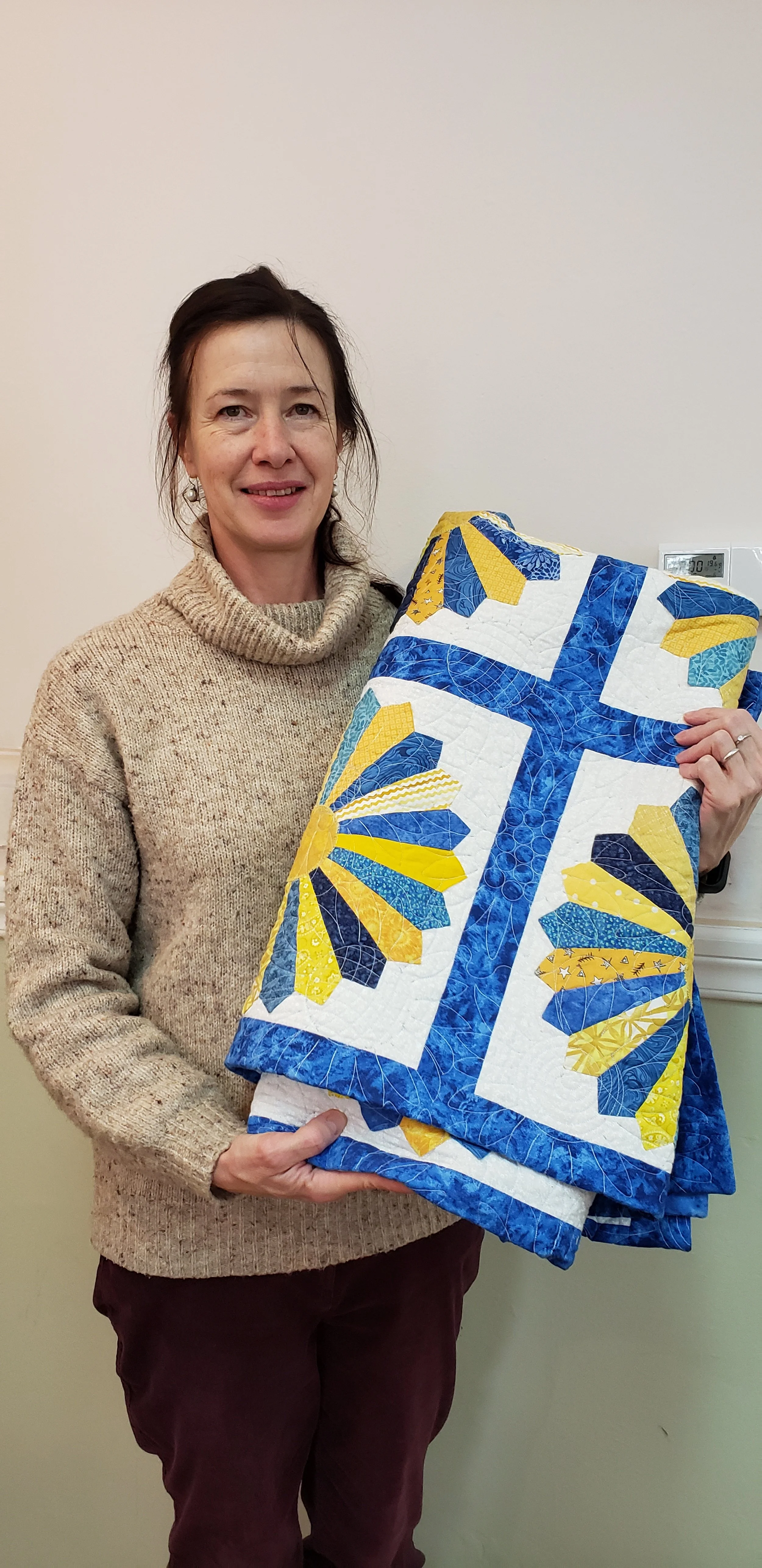 The Quilt is Delivered!