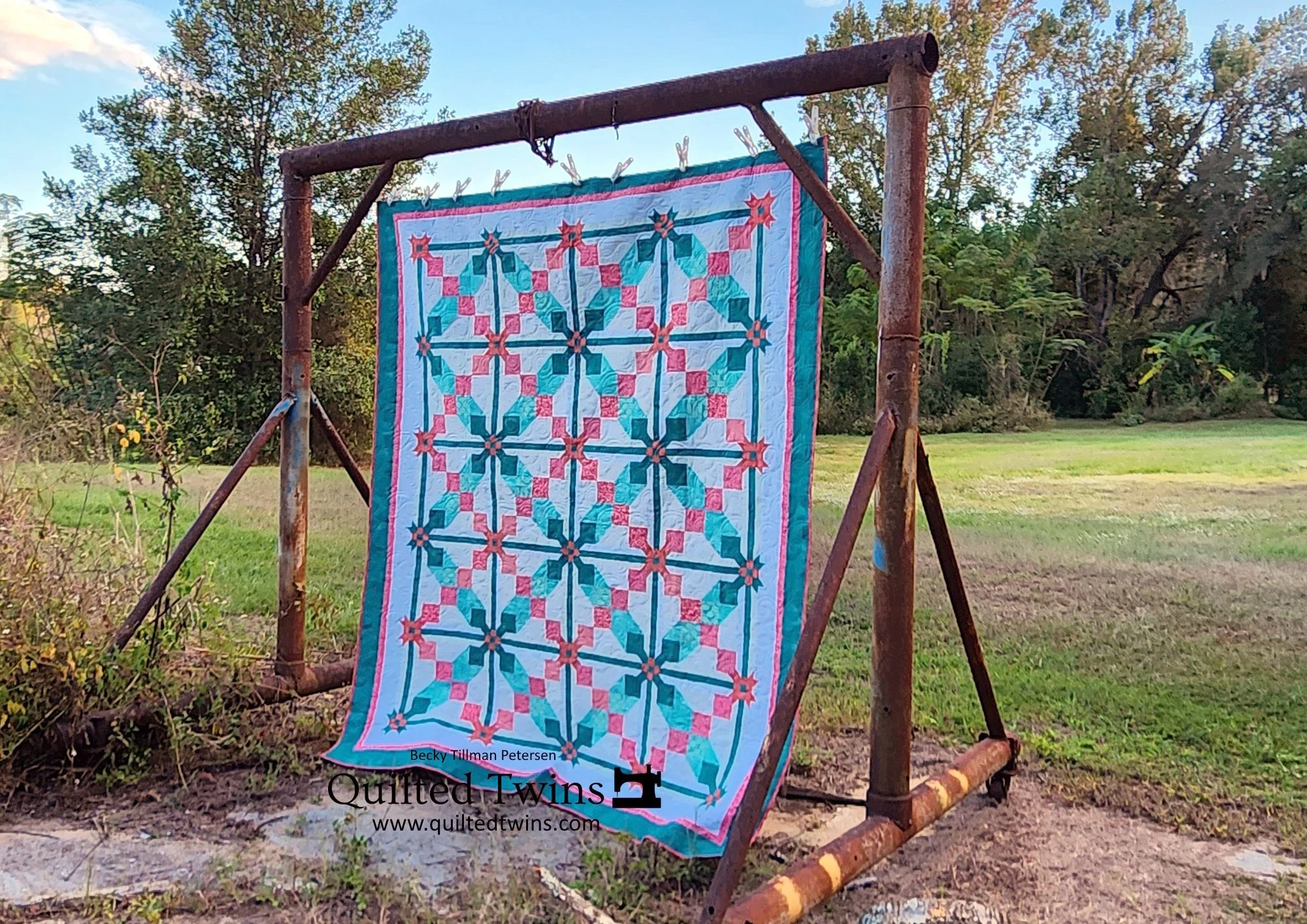 "Keepin' it Cool" - a new quilt kit offered by Quilted Twins