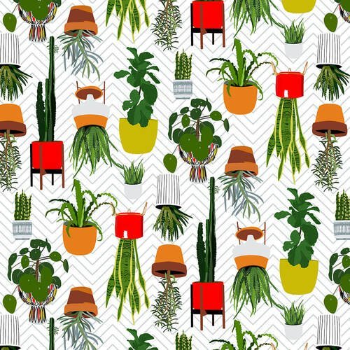 Potted Plants - Blank Quilting - $11.50/yd