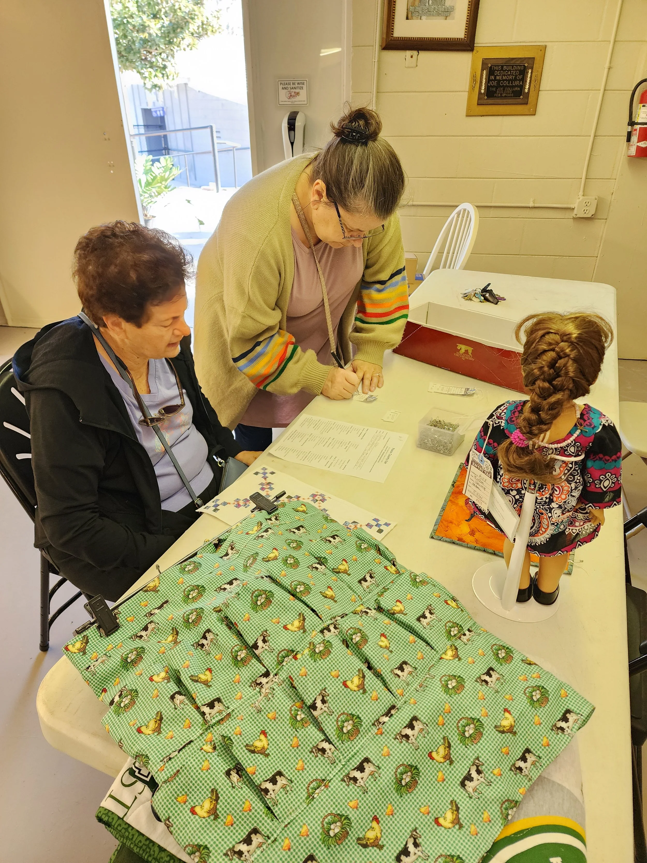 We are eagerly awaiting your beautiful creations for the Pasco County Fair.