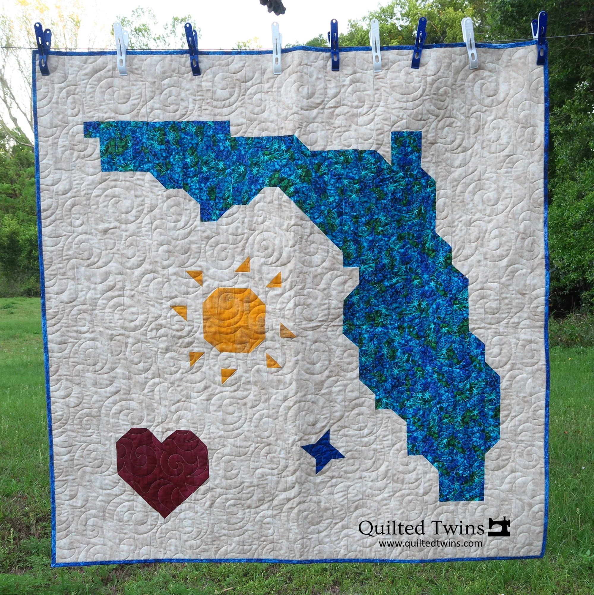 “Florida Shape Quilt”