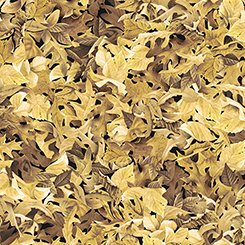 Gold Packed Leaves - Quilting Treasures $6.99/yd