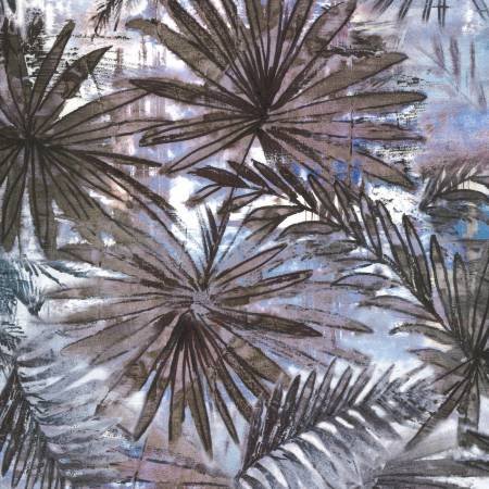Brown Tropical Leaves - Michael Miller - $6.99/yd