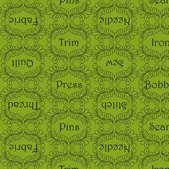Sewing Words - Quilting Treasures - $6.99/yd