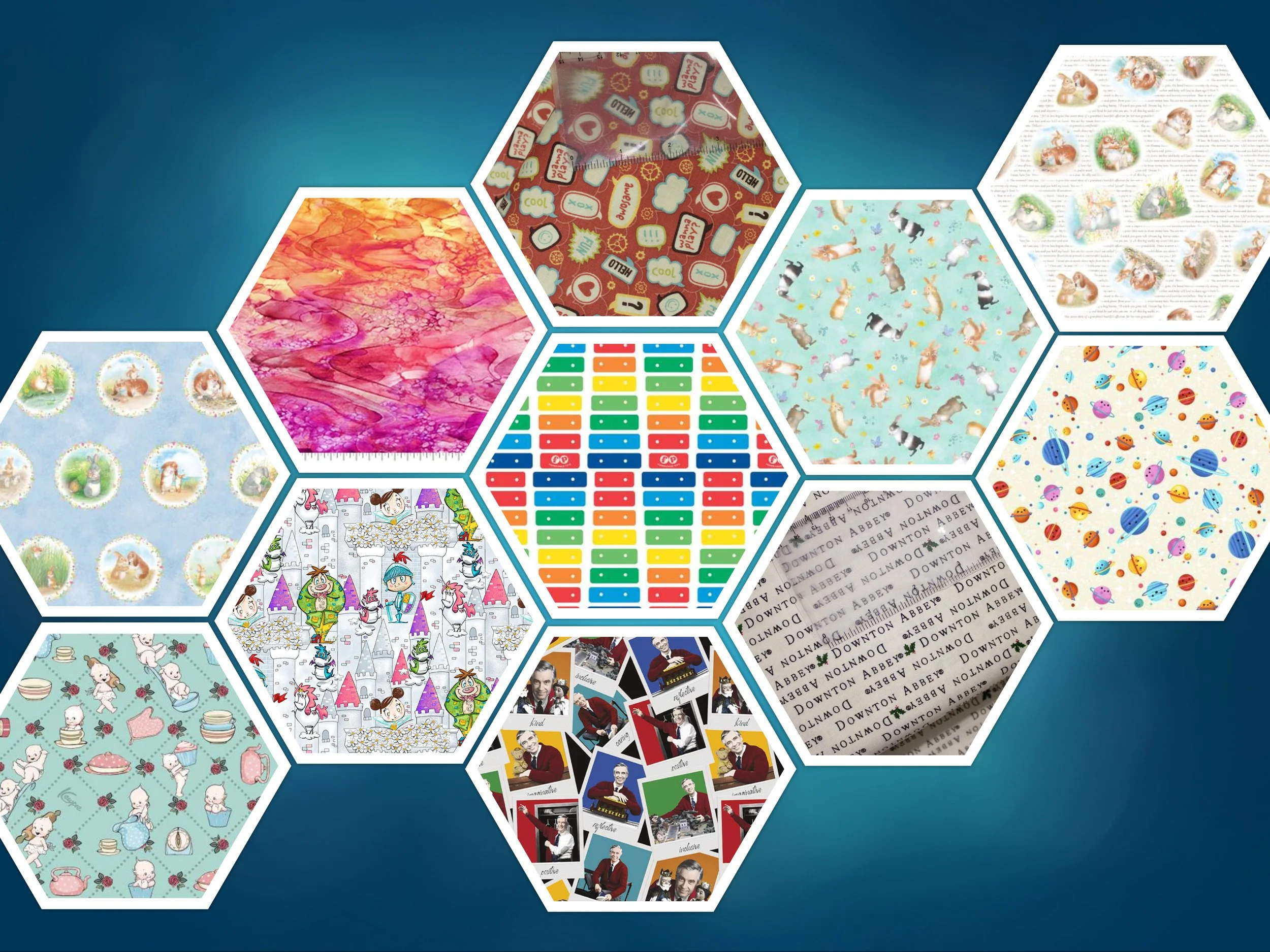 May Under-appreciated Fabrics from Quilted Twins