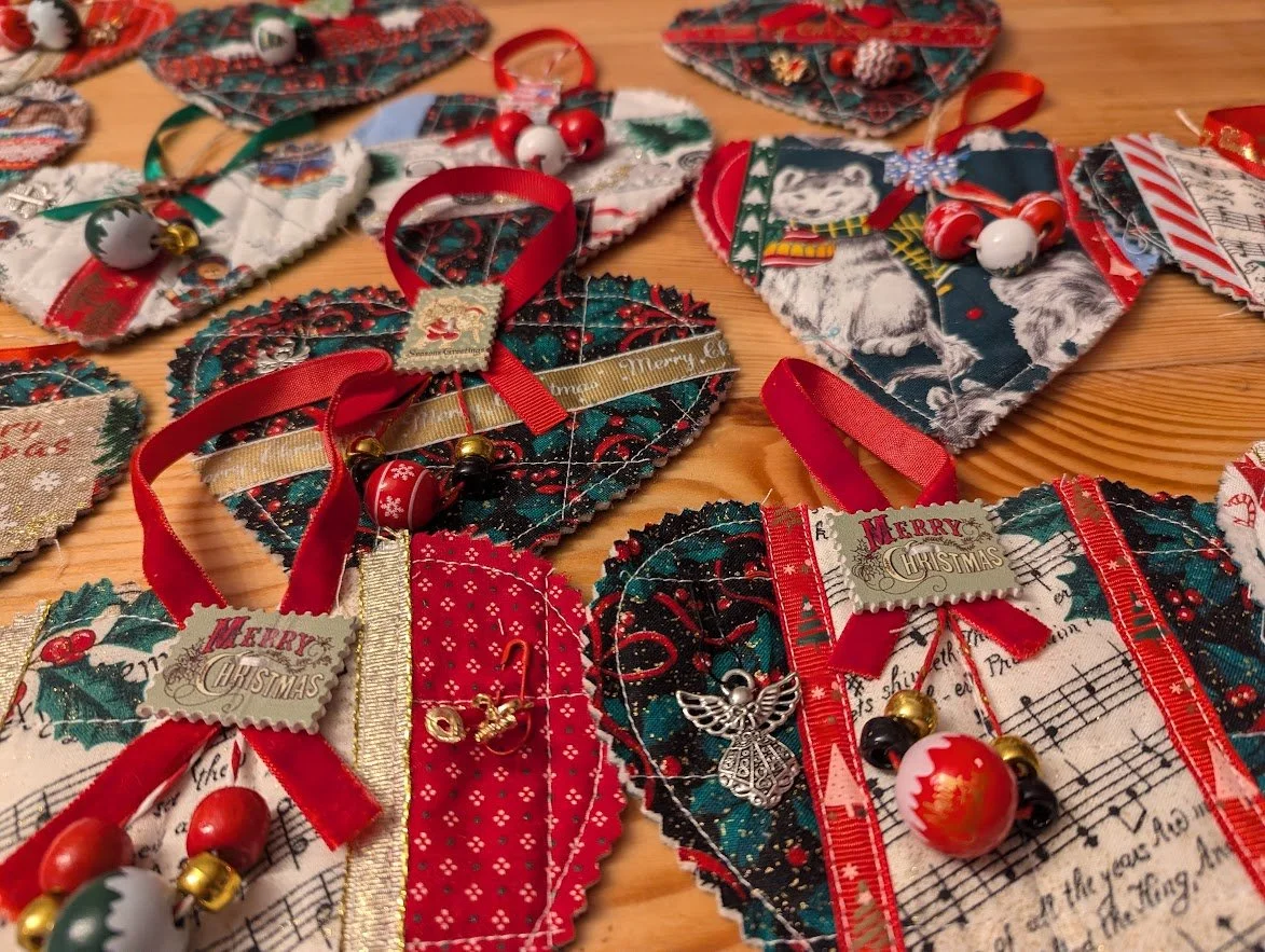 Christmas in July at  Quilted Twins