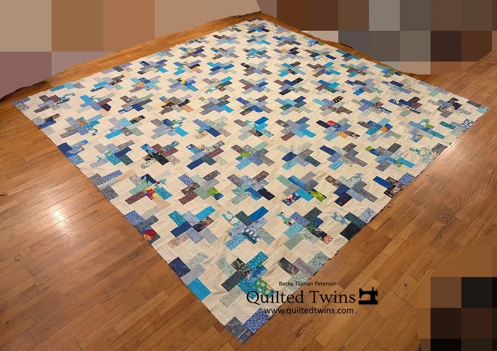 “Scrappy Islands” - #38 in my 2.5" series of quilts