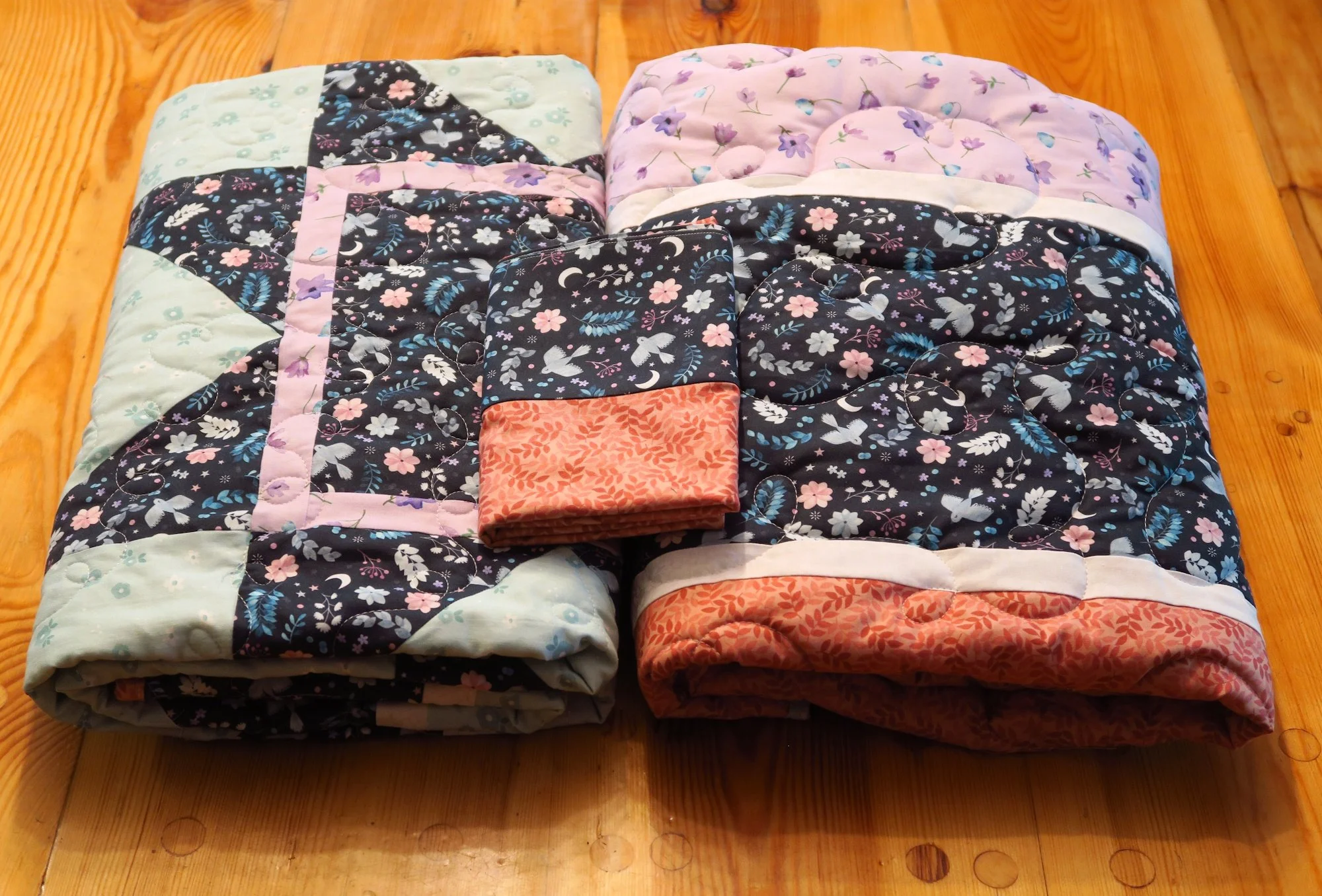 A second Baby Quilt - Quick Strippie