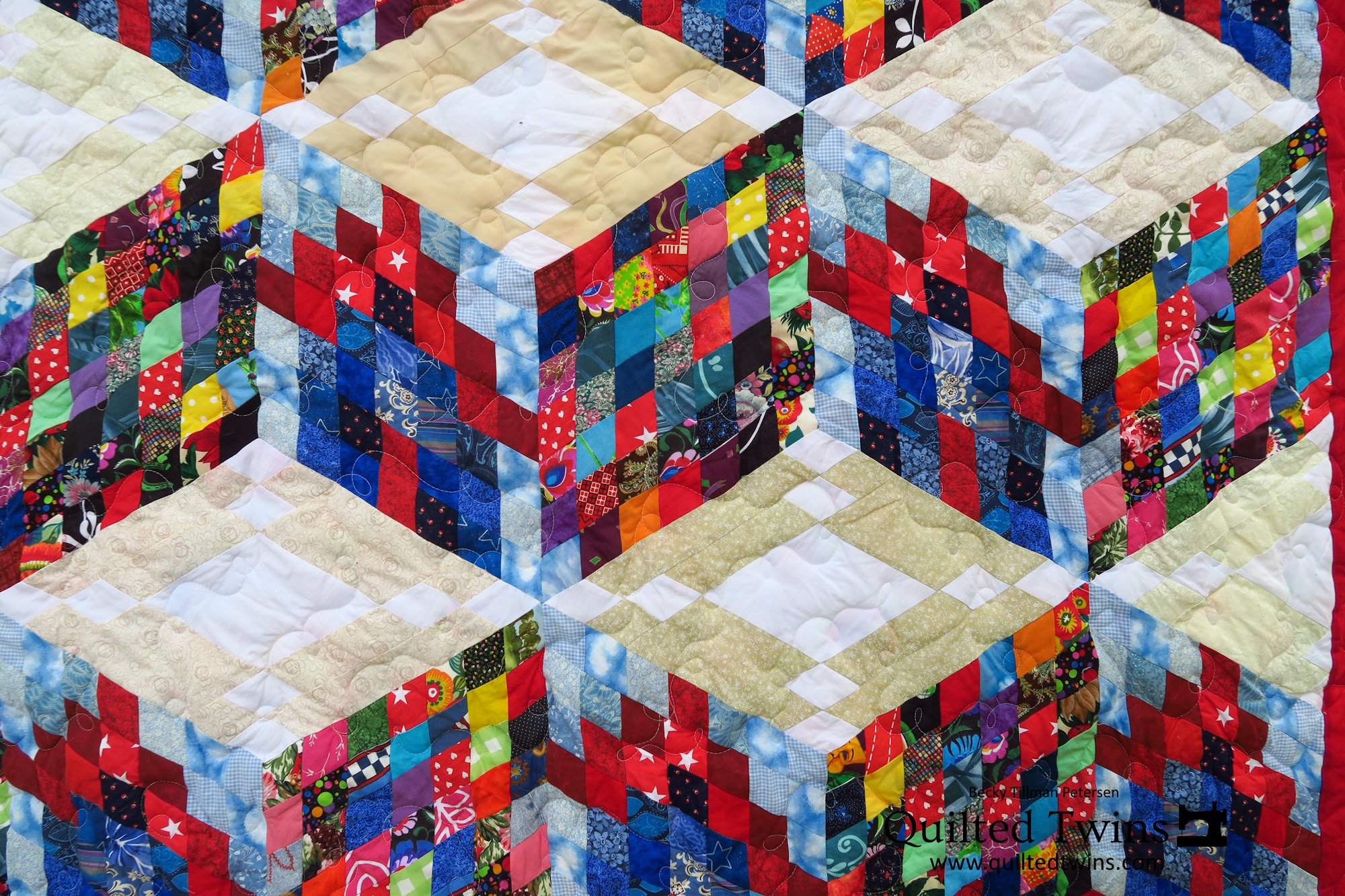 “Tumbling Houses” - #71 in the 2” strips series