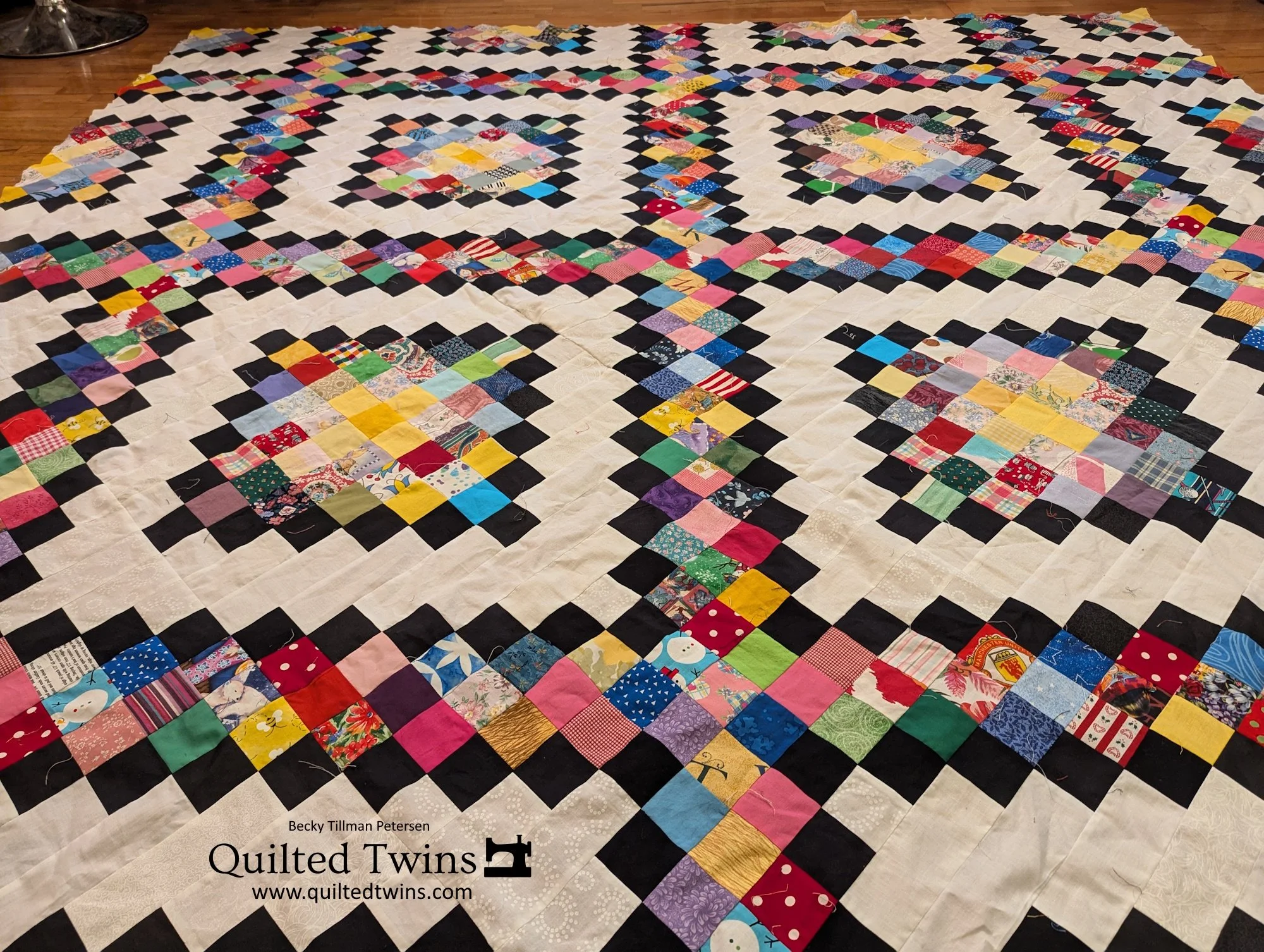 "Sheet of Stamps" top finished - 2.5" version