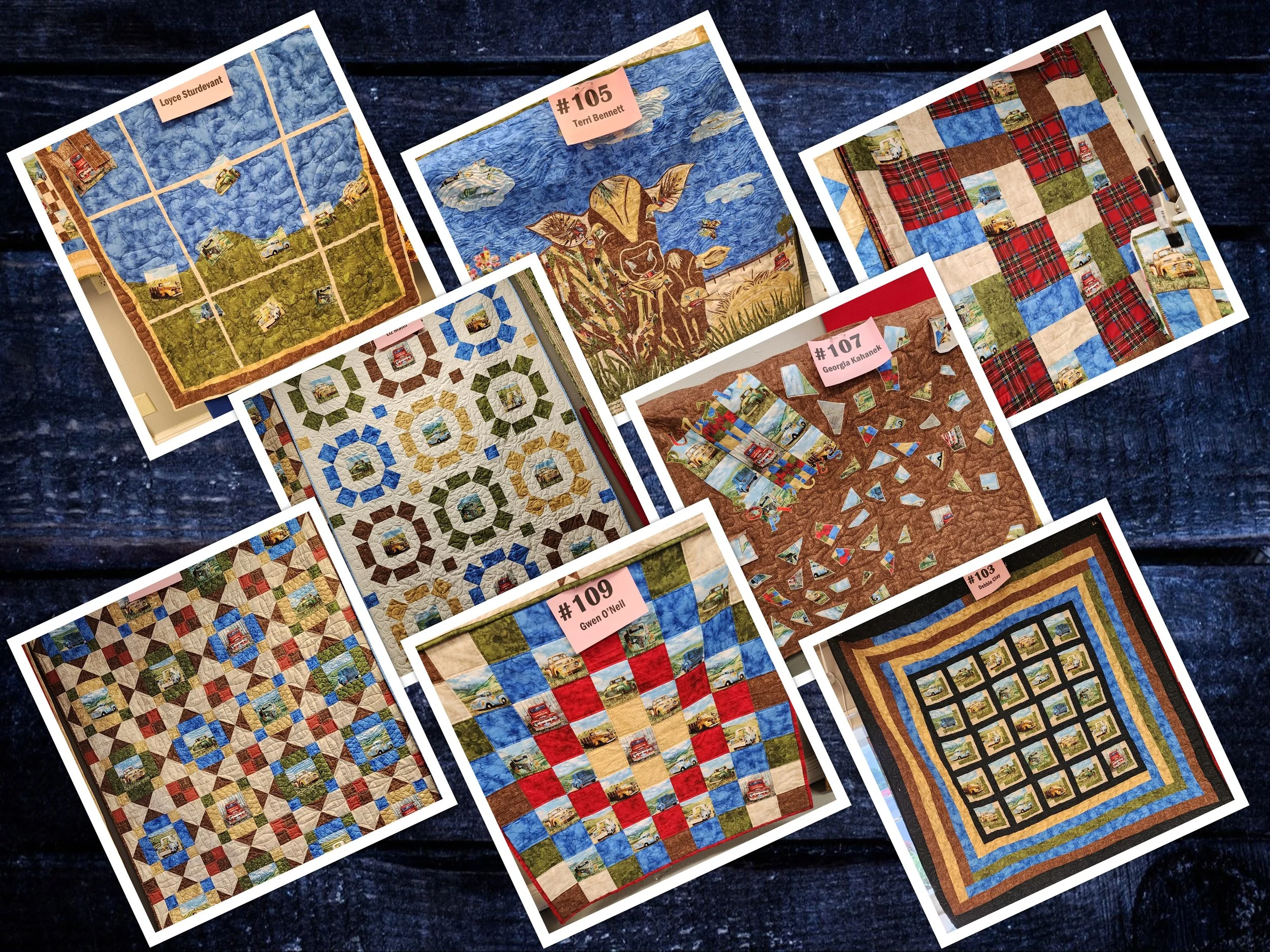 Challenge Quilt entries, pt 1 - quilts