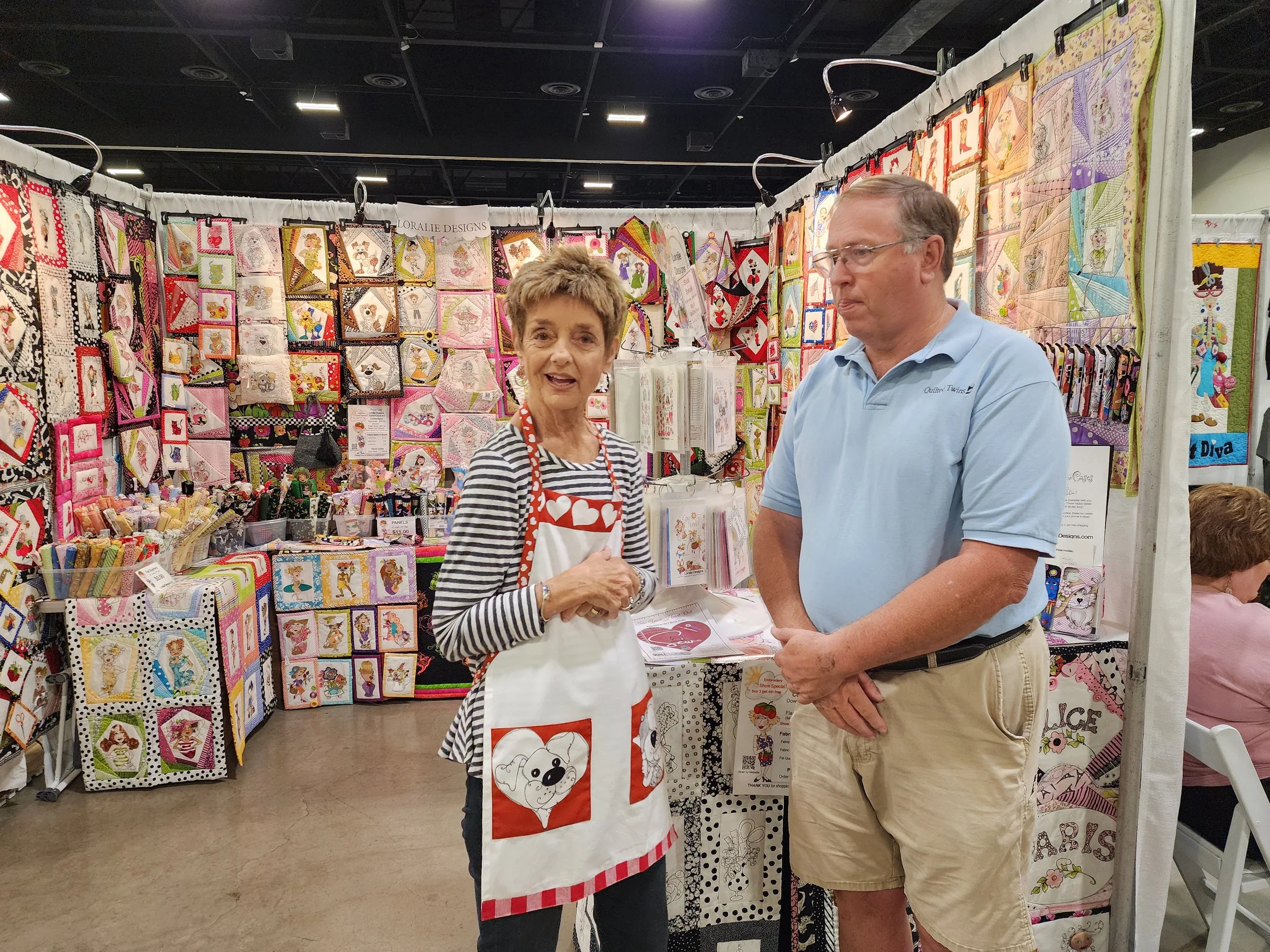Jacksonville Quilt Show was worth our effort to get there!