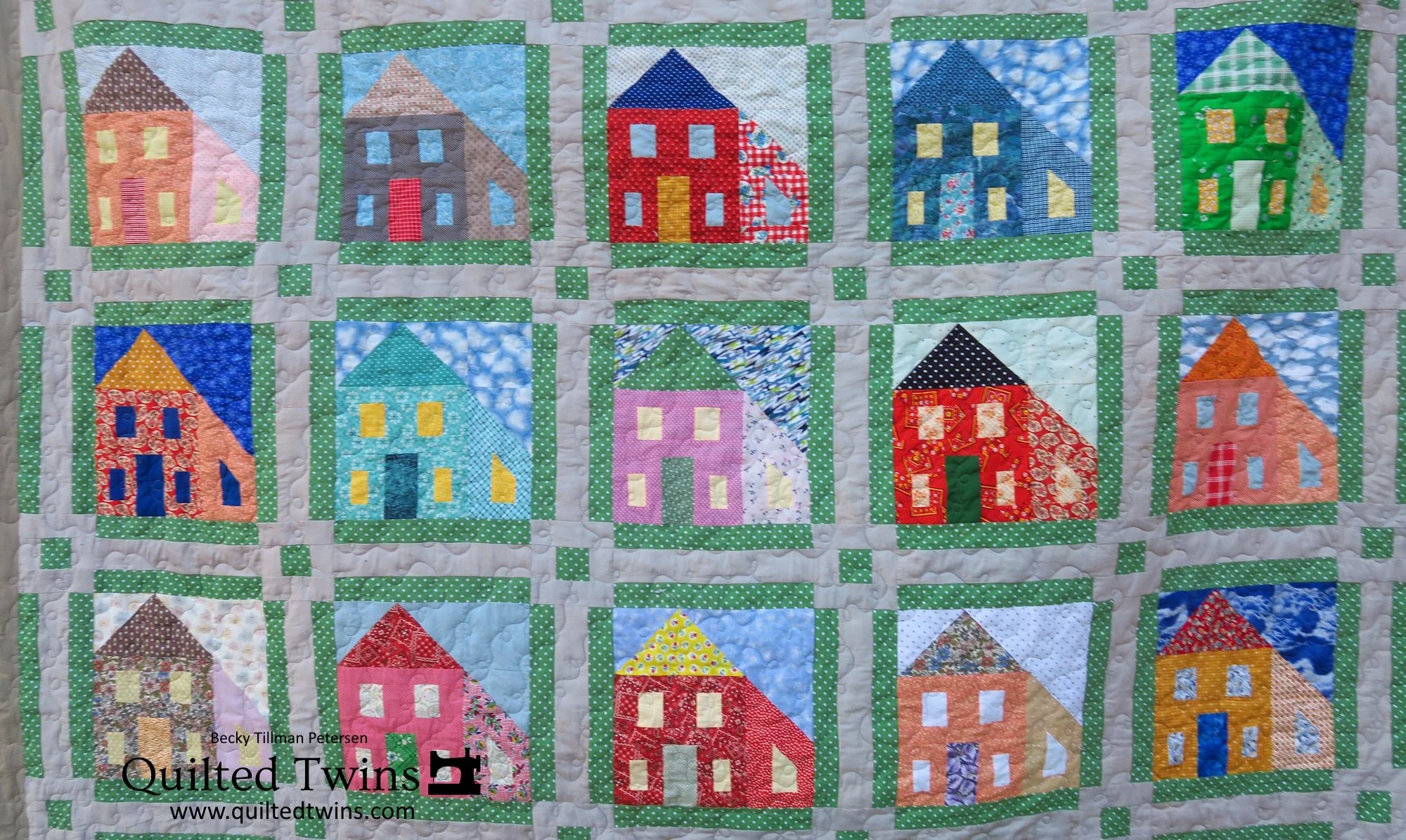 "Scrap Happy Houses" finished