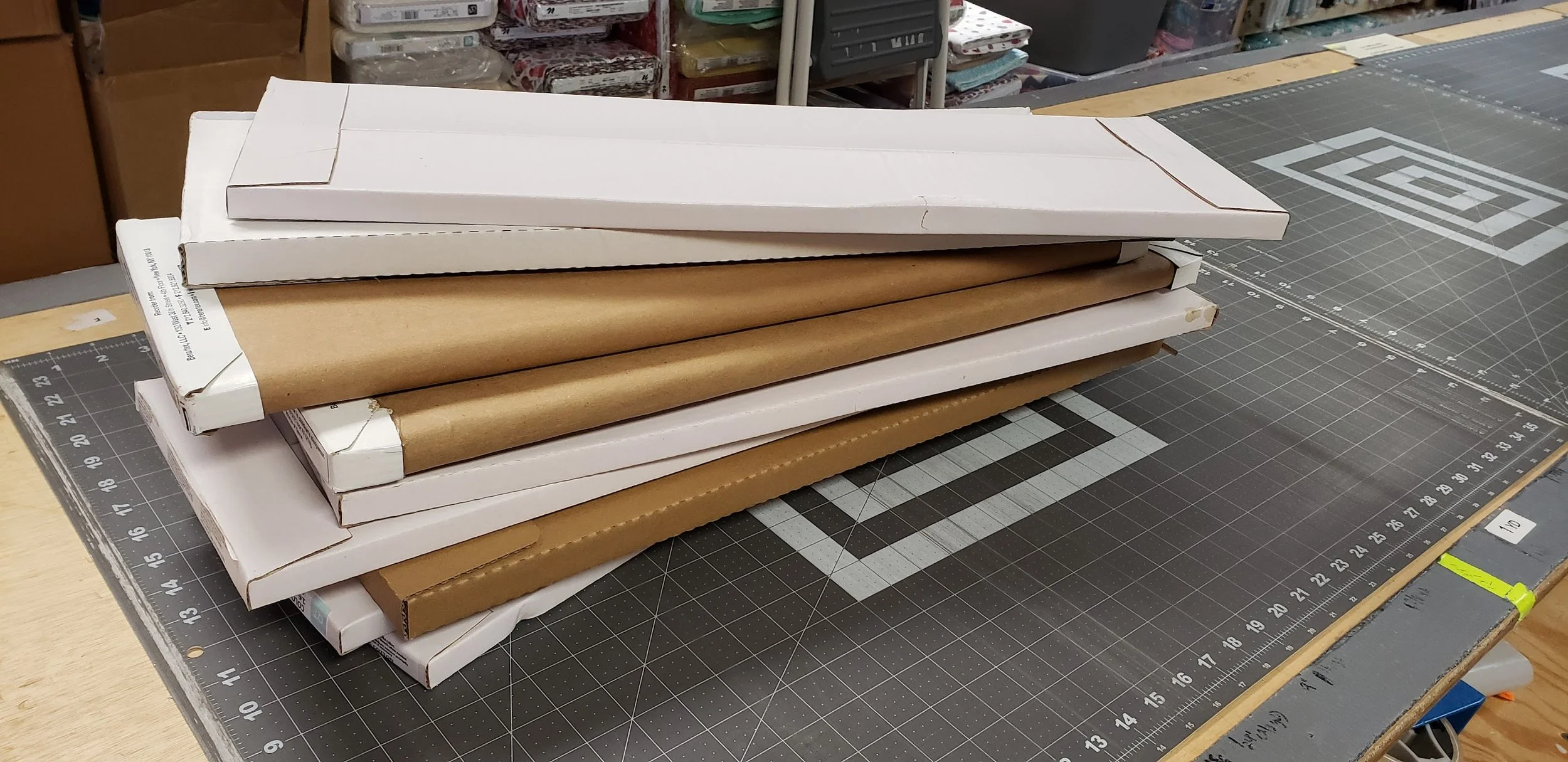 Working again at the shop