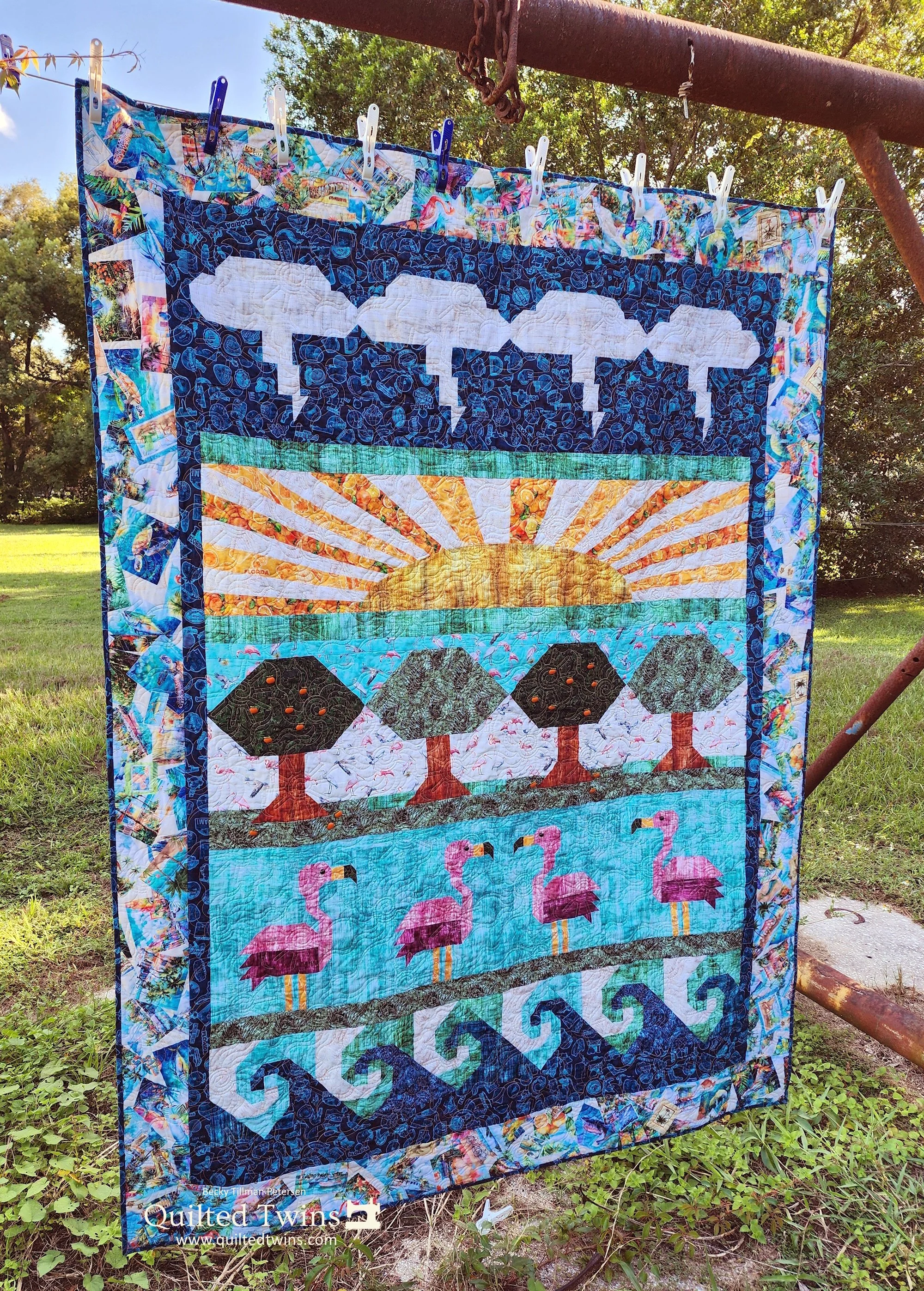“Naturally Florida” - another quilt finish!