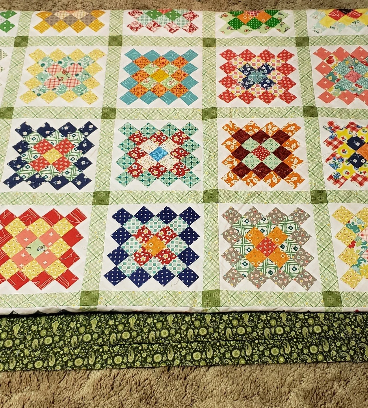 Granny Square Top finished!