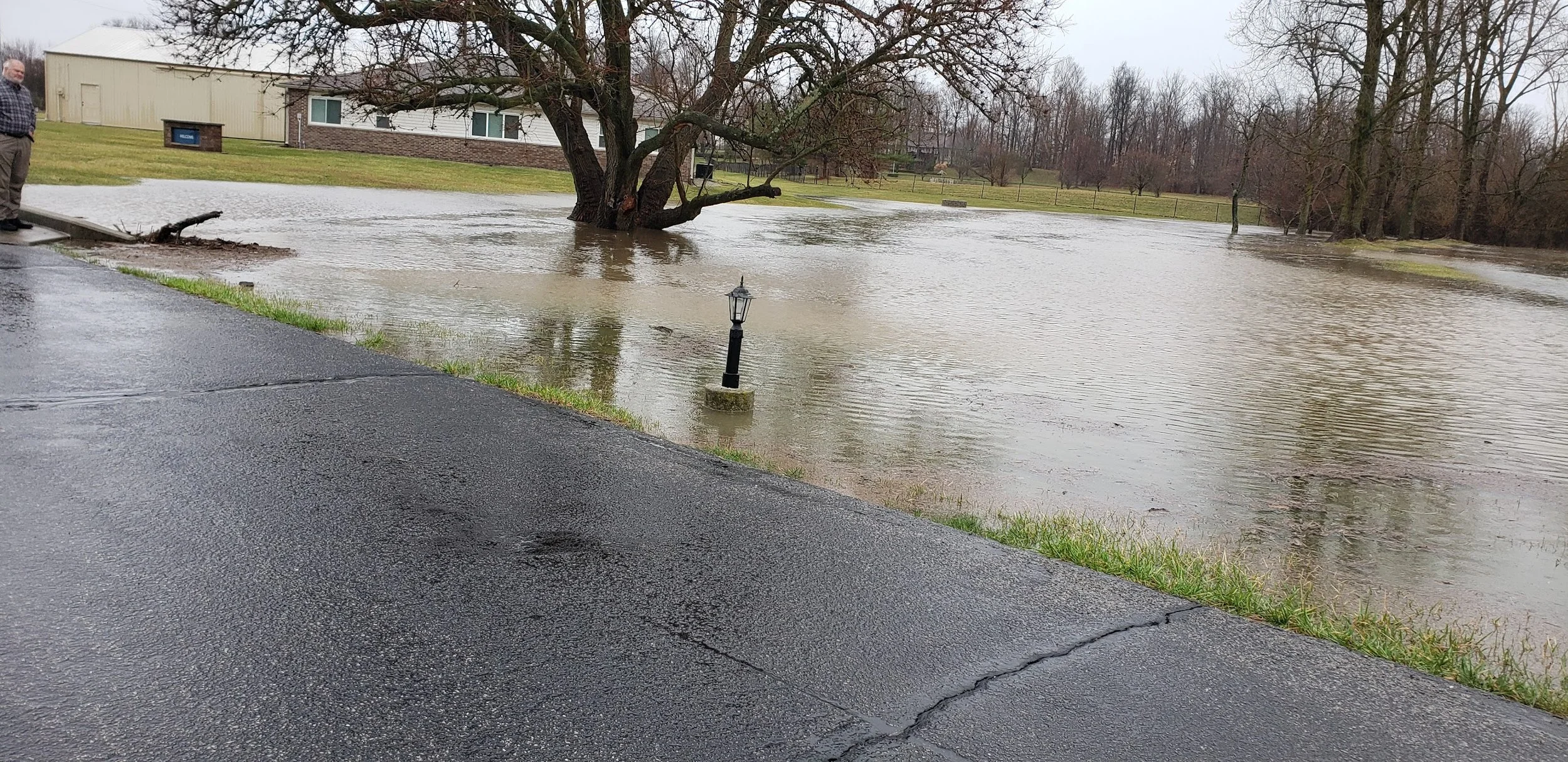 Did the weather affect you?