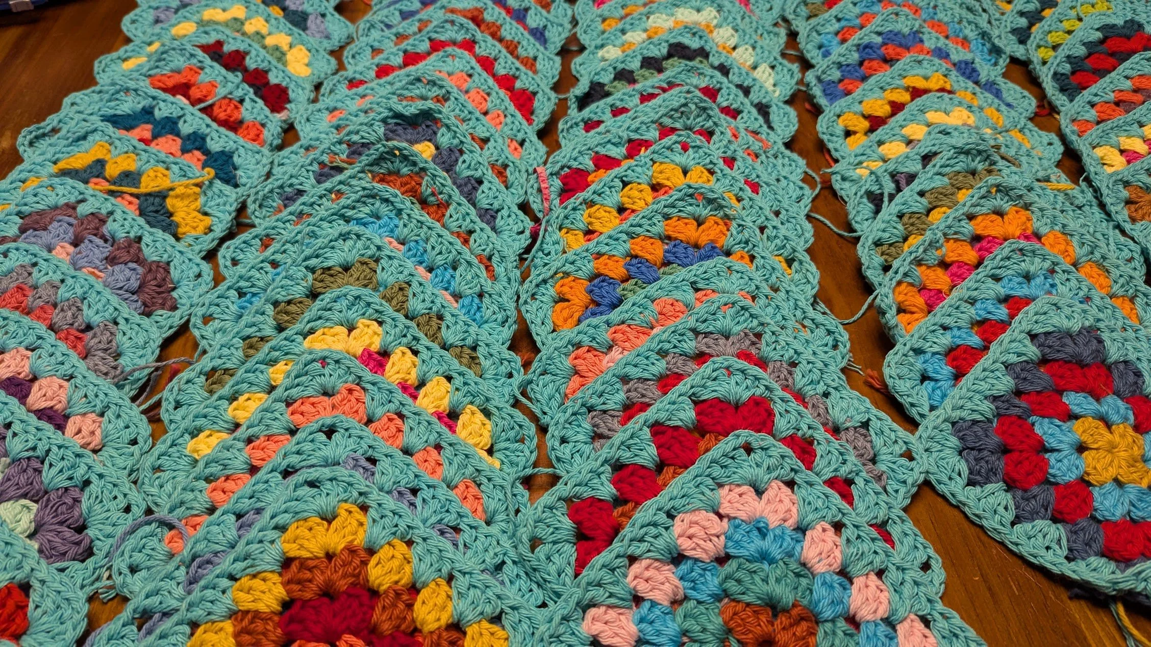 My Crochet Project - as it is now- Going on Hold