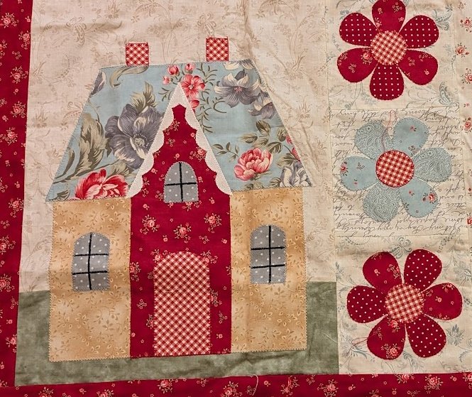 English Cottages quilt top finished
