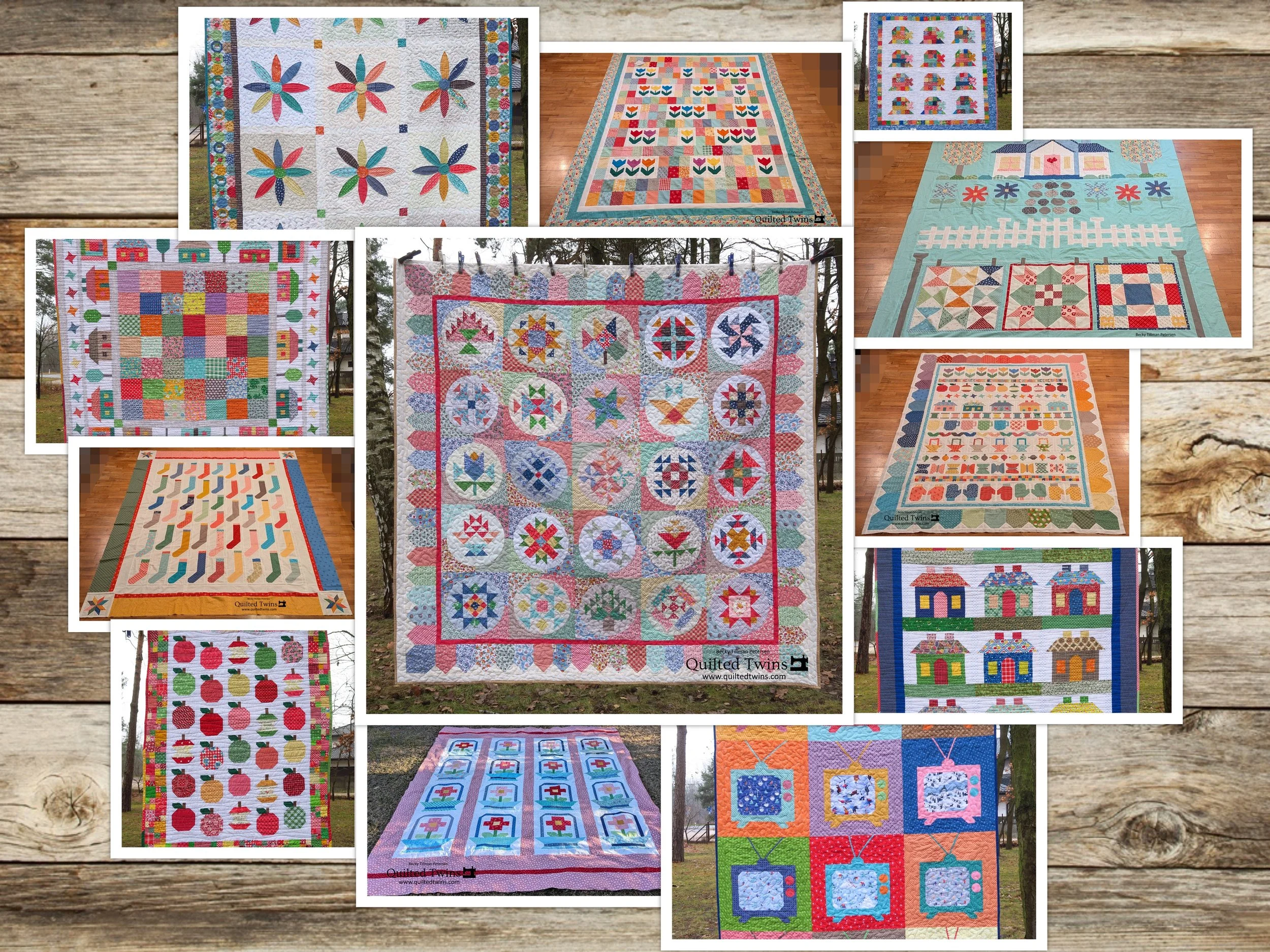 My  Lori Holt Quilt Trunk Show...so far