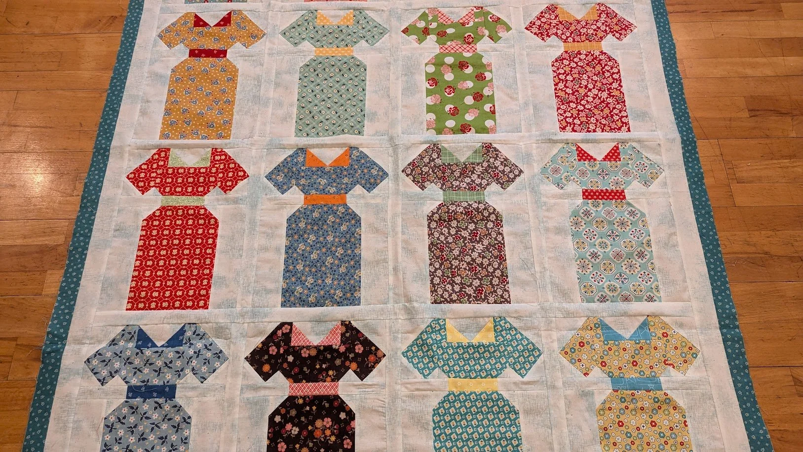 Progress on Millie's Dresses