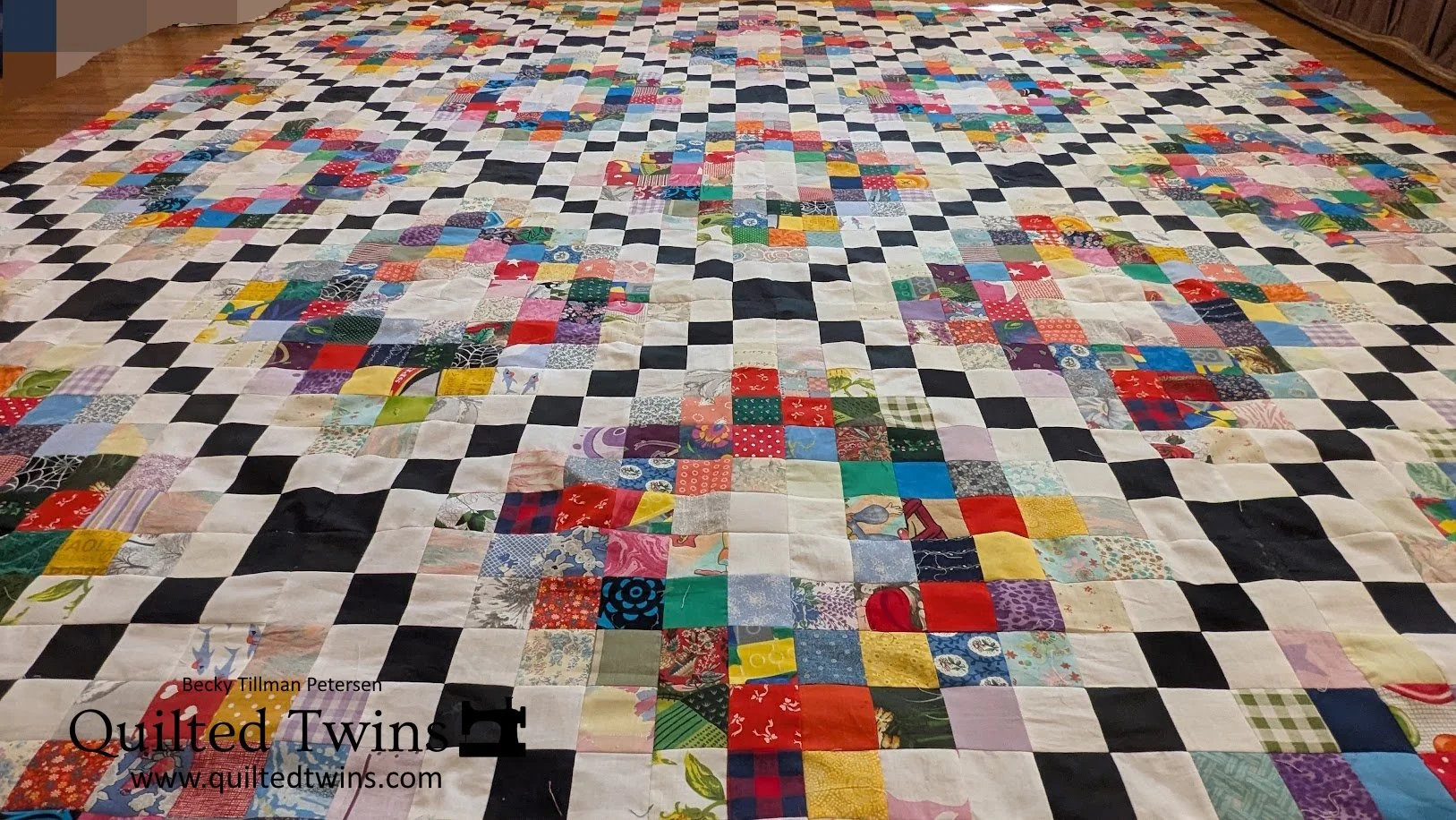 "Impressionist Wreaths" using 2.5" strips