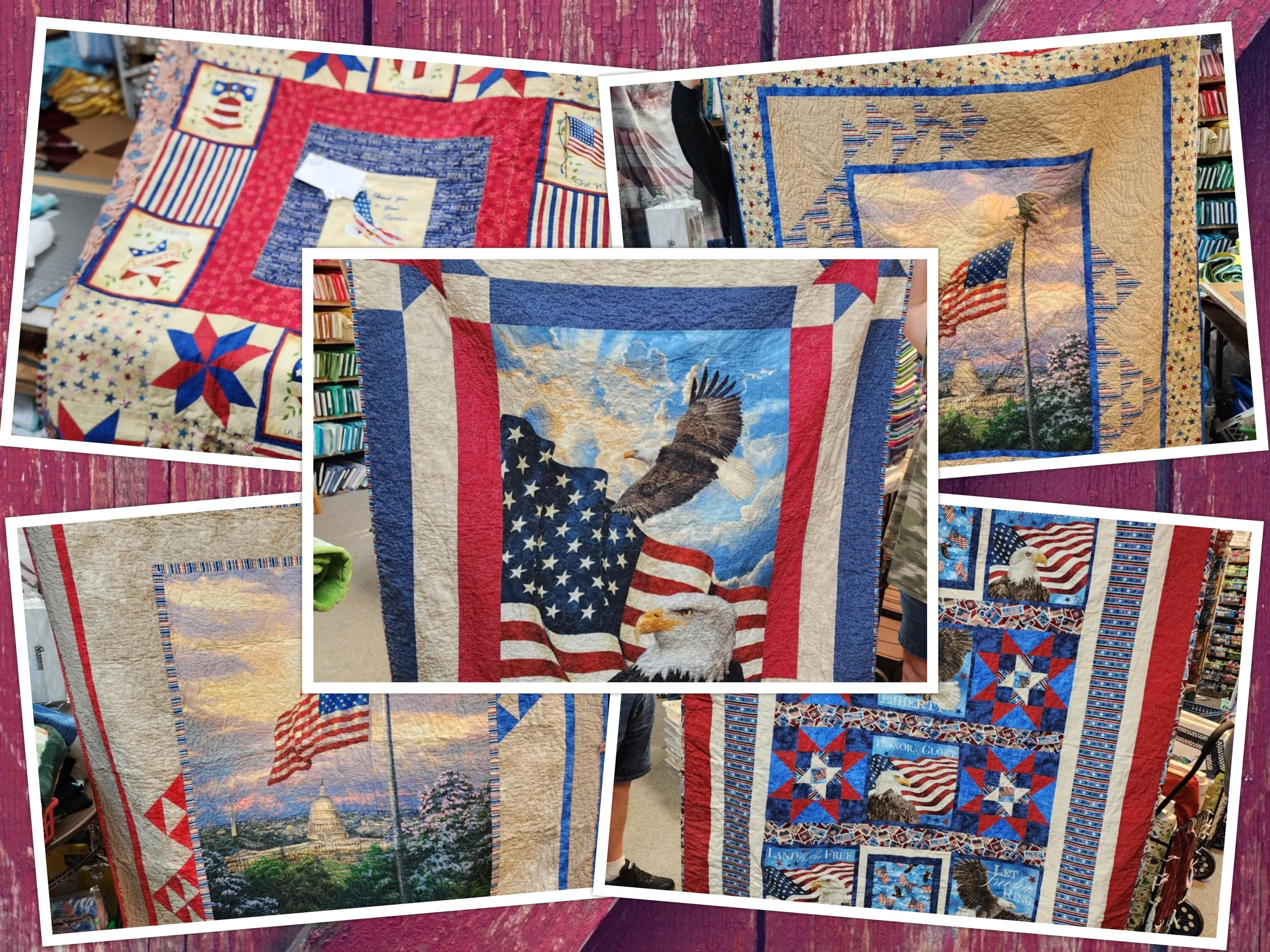 Quilt of Valor Summer Challenge update!