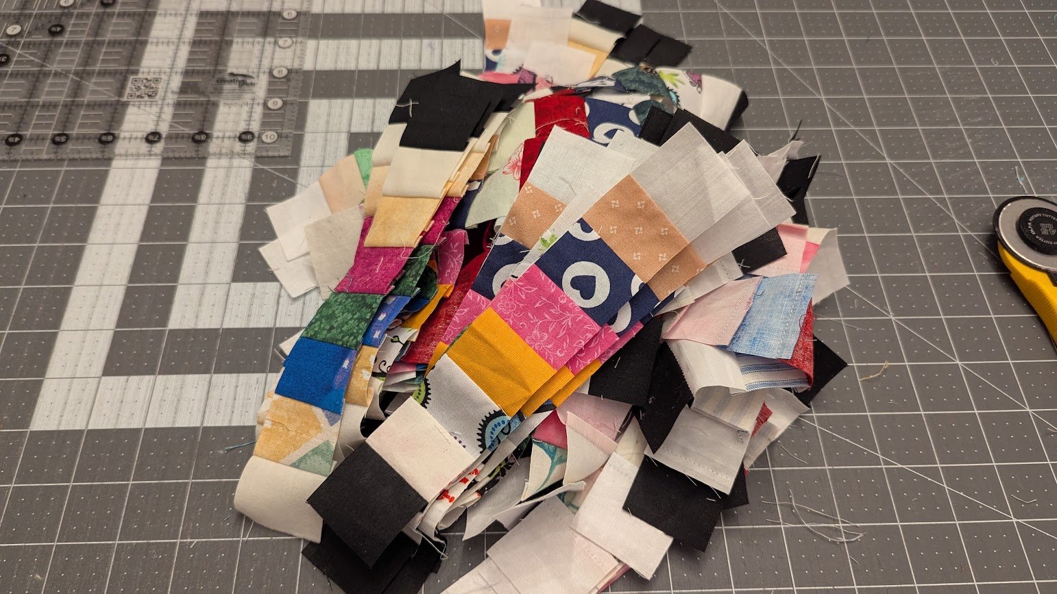 “Impressionist Wreaths” in 1.5" Progress Report