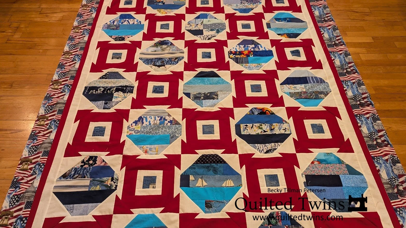 Blues strips Top #5 finished