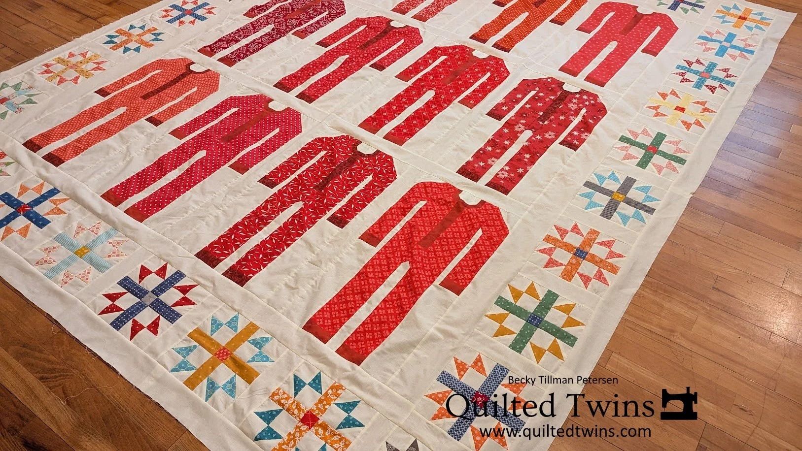 Long Underwear quilt top finished!