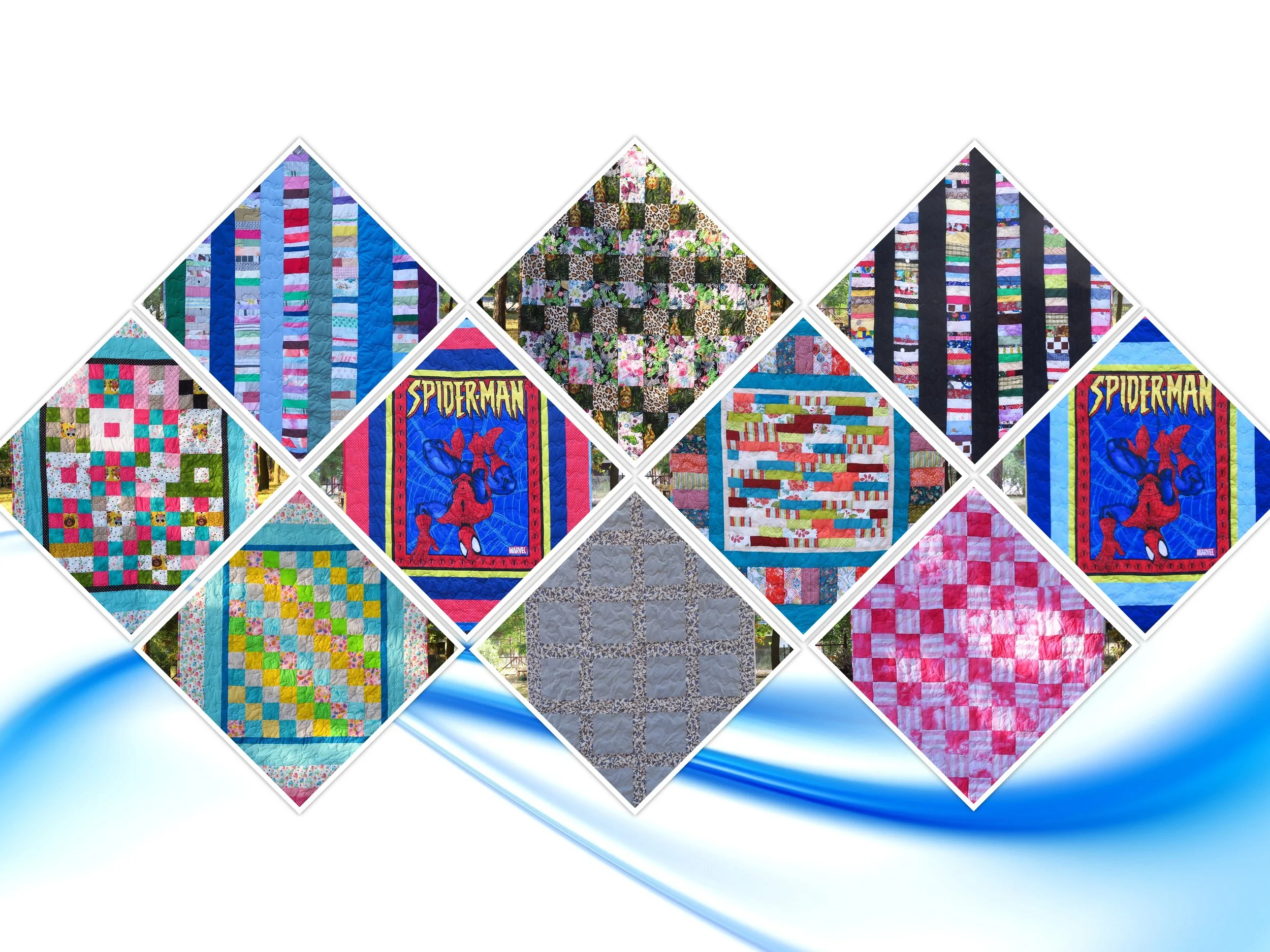 2025 Charity quilts #1-10