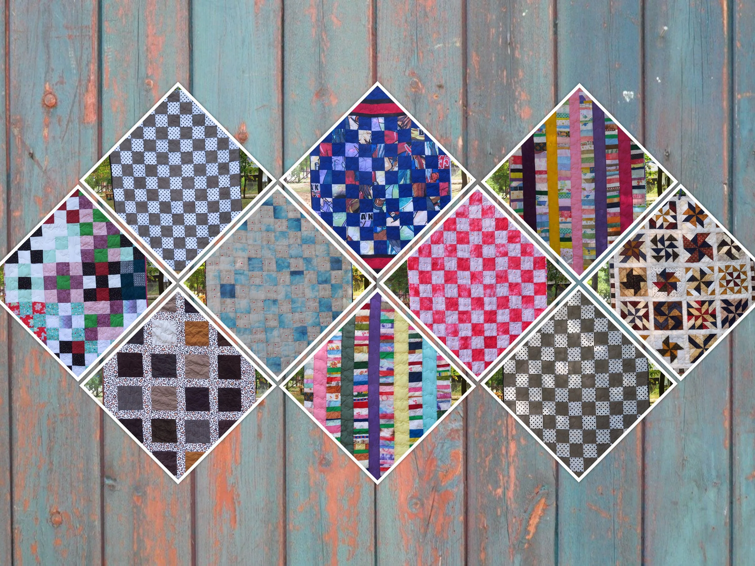 2025 Charity Quilts #31-40