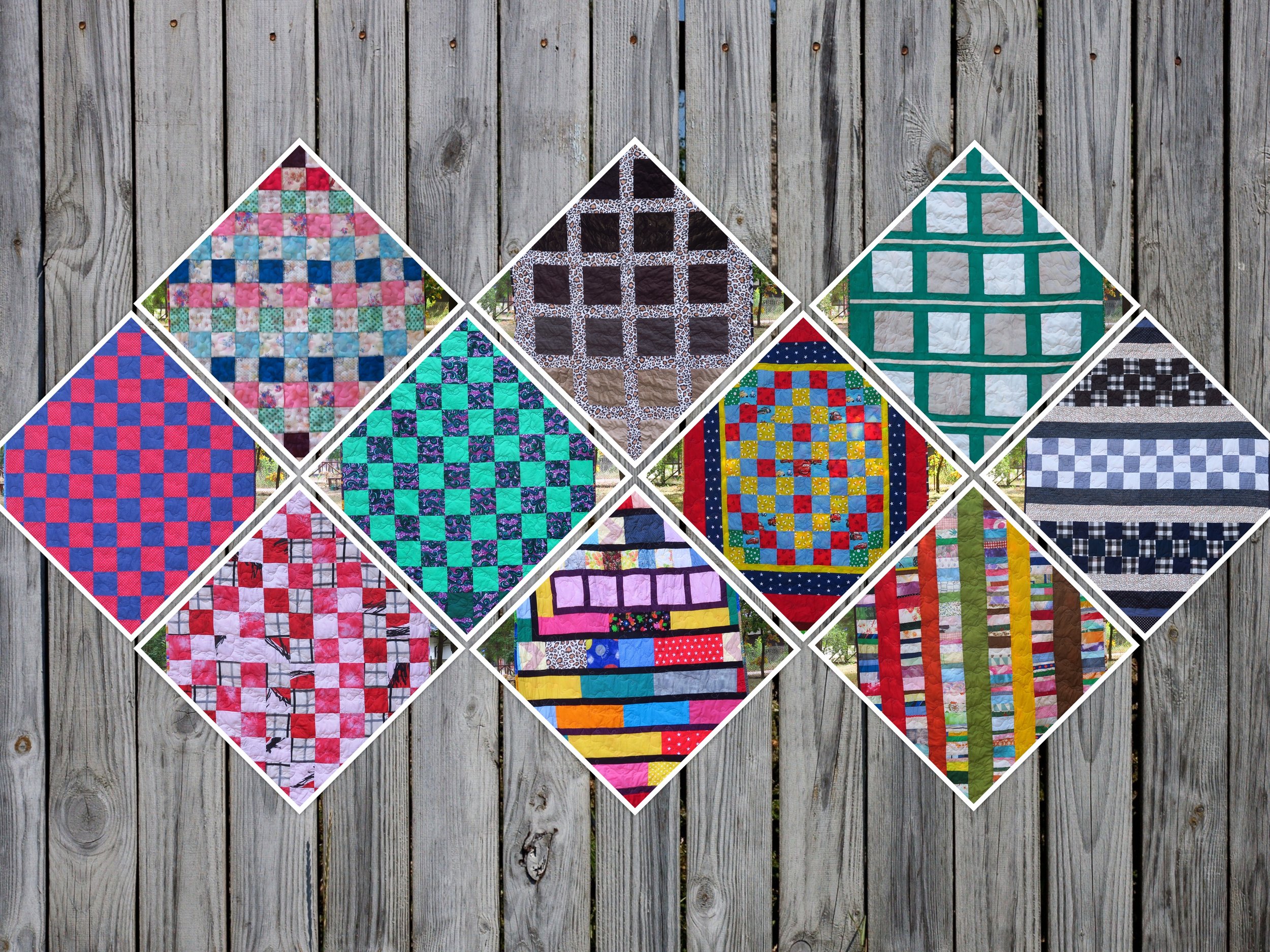 2025 Charity Quilts #11-20 