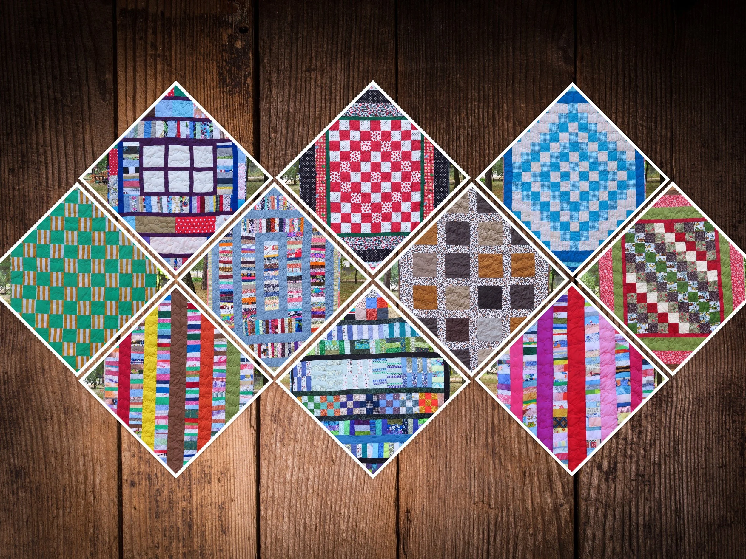 2025 Charity Quilts #61-70