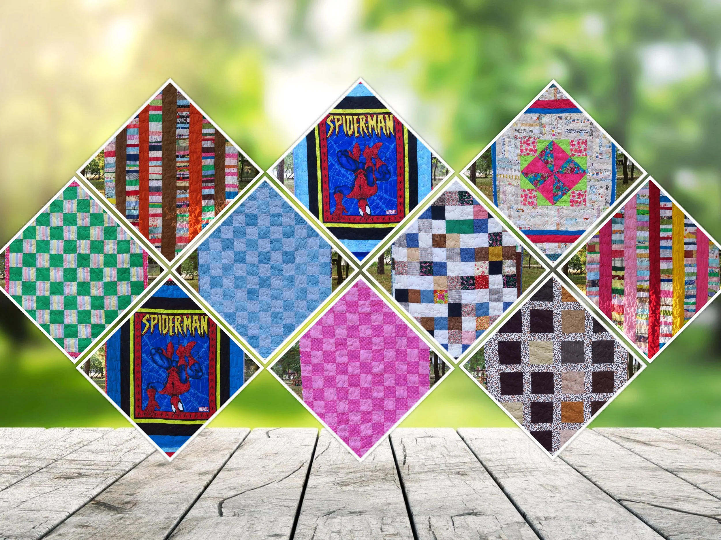 2025 Charity Quilts #111-120