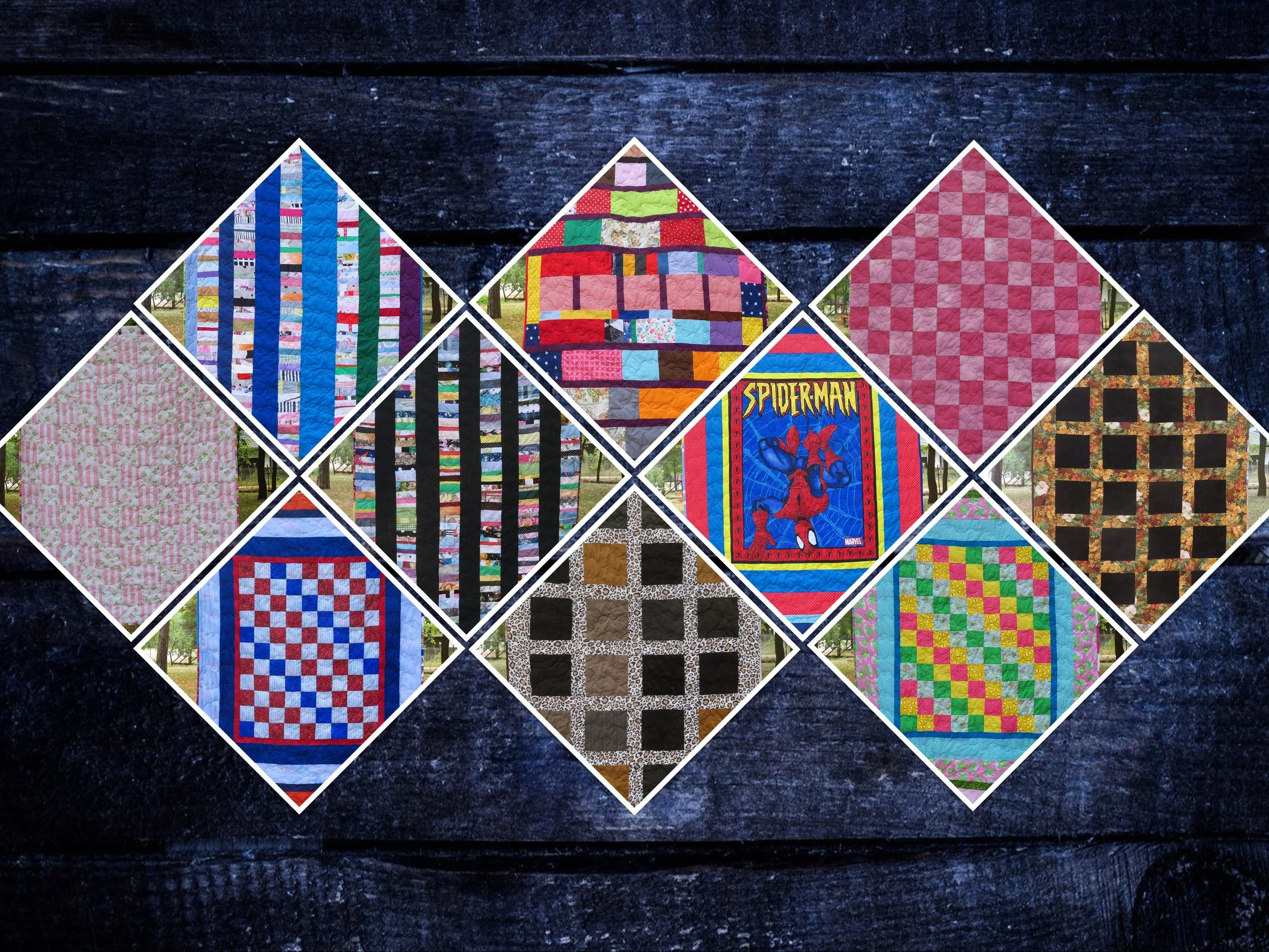 2025 Charity Quilts #91-100