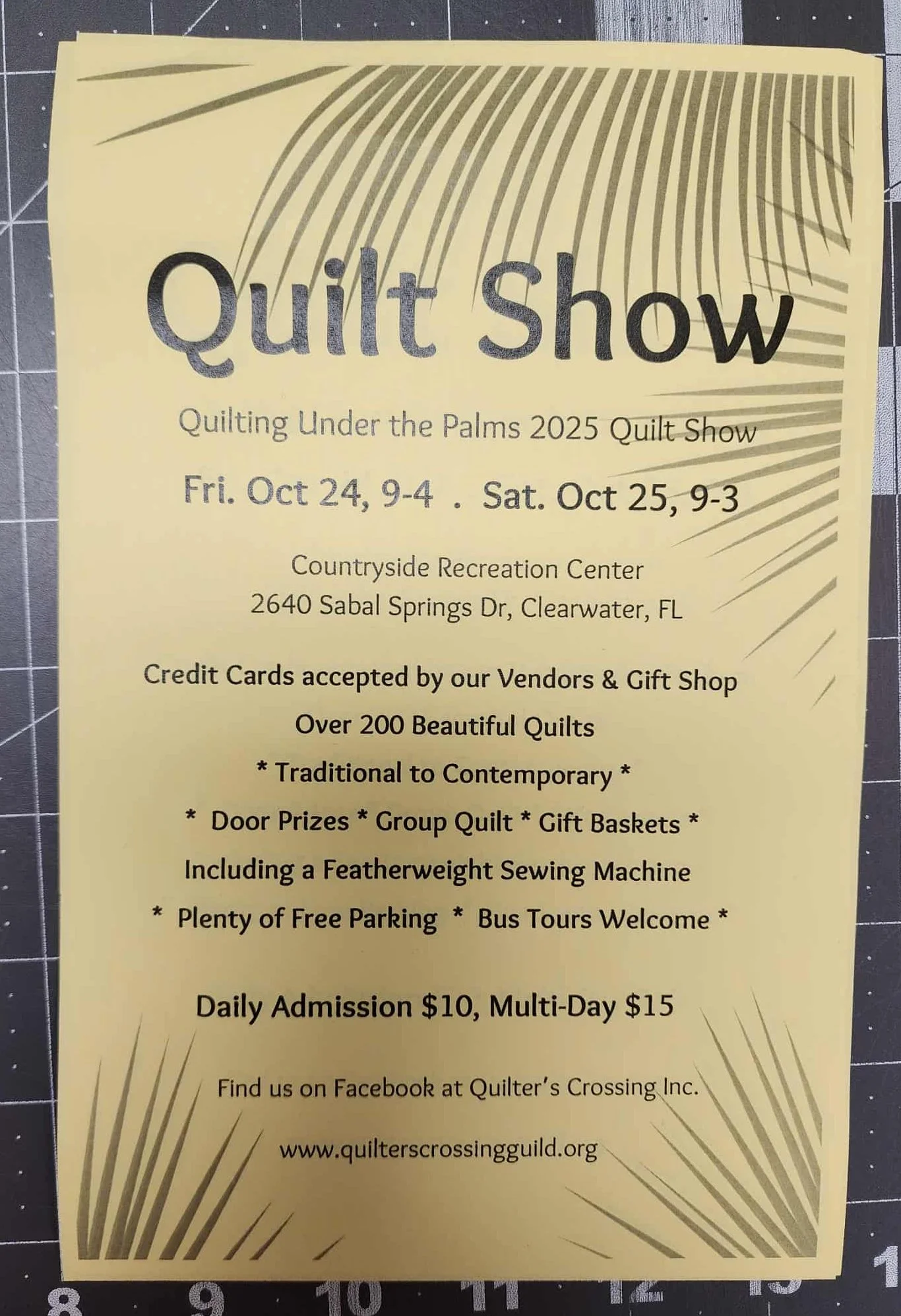 Going to another Quilt Show This Weekend