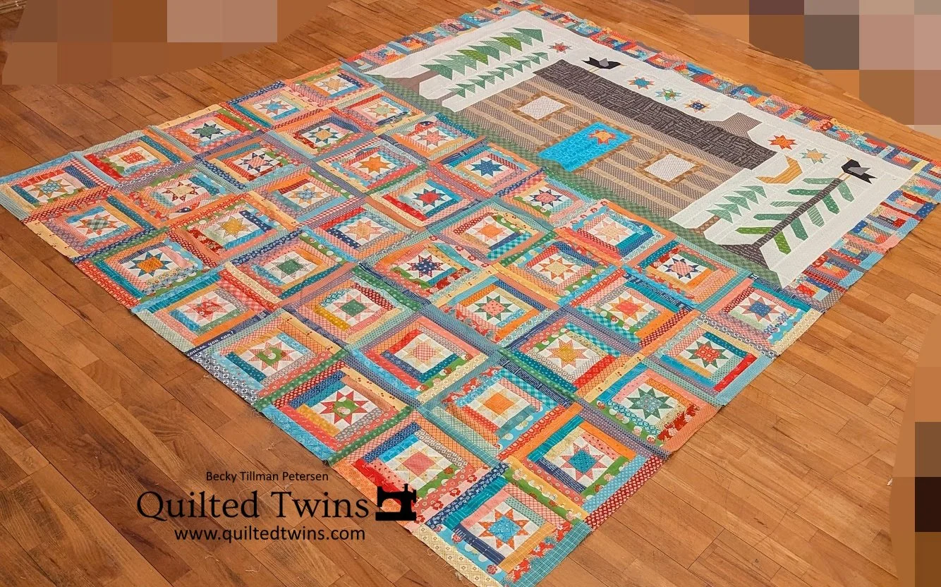 “Prairie Home” Quilt top finished