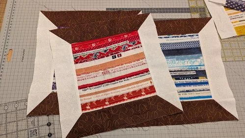 Selvedge Quilt nr 2 - Thread Spools