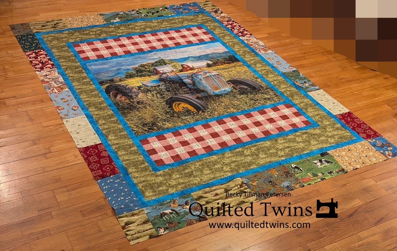 That Ole' Blue Tractor top