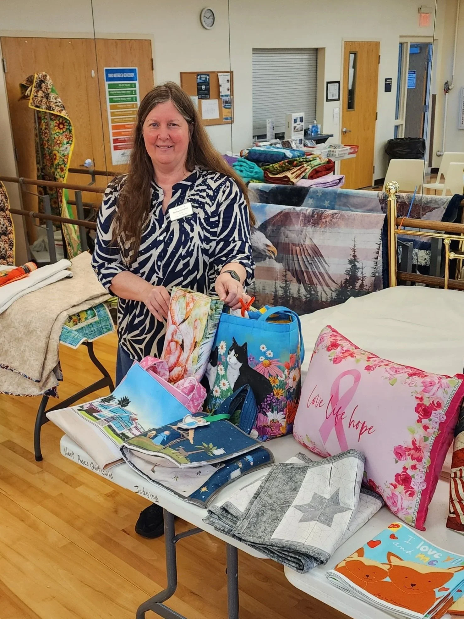 "Garden of Quilts" Quilt Show in New Port Richey! - by Rachael!