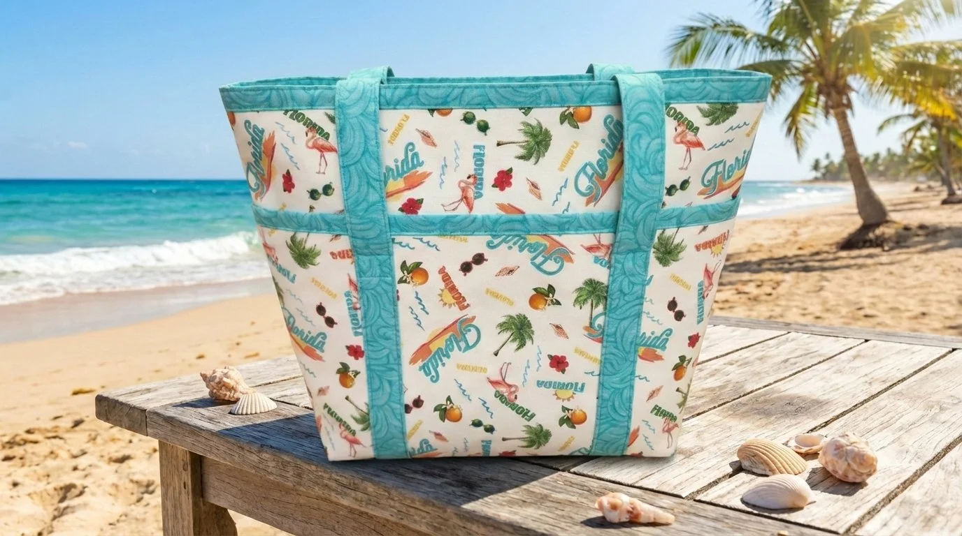 6_Pocket_Tote_Bag_Kit_in_White_Florida_and_Aqua_Blender_Pattern_Fabric_for_Front_and_Lining_By_Becky_Tillman_Petersen_AFSH2026_SHOPHOP2026_SH2026_-699100160033c.jpeg
